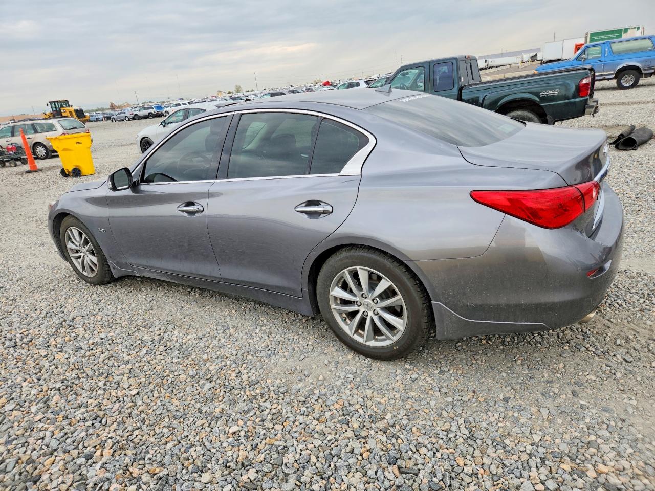 2017 Infiniti Q50 3.0t Premium Gray vin: JN1EV7AP6HM742390