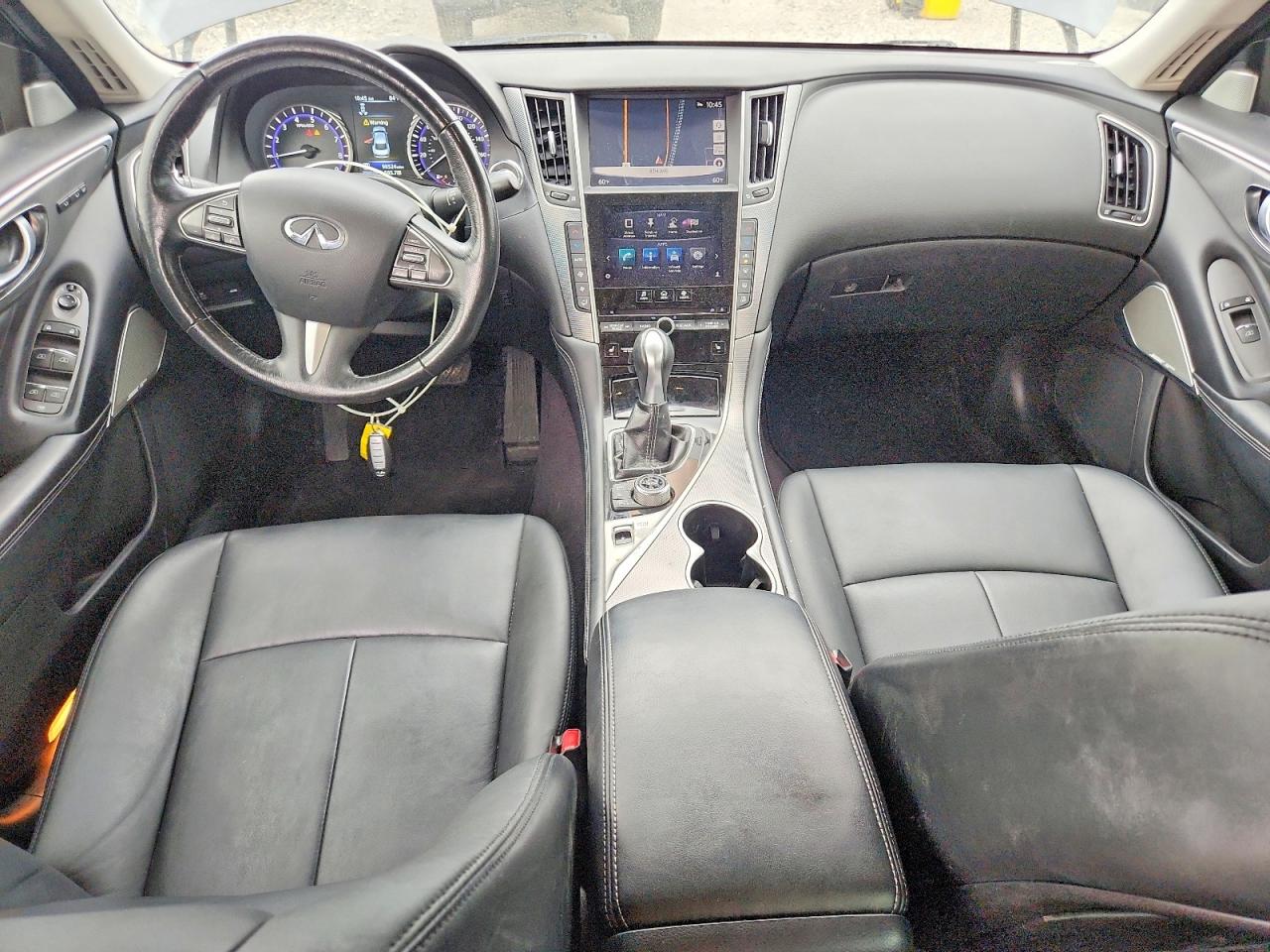 2017 Infiniti Q50 3.0t Premium Gray vin: JN1EV7AP6HM742390