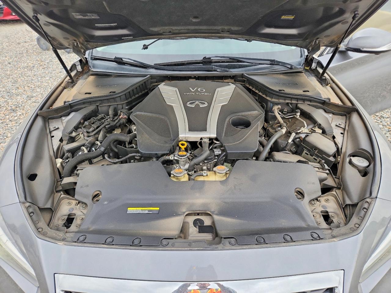 2017 Infiniti Q50 3.0t Premium Gray vin: JN1EV7AP6HM742390
