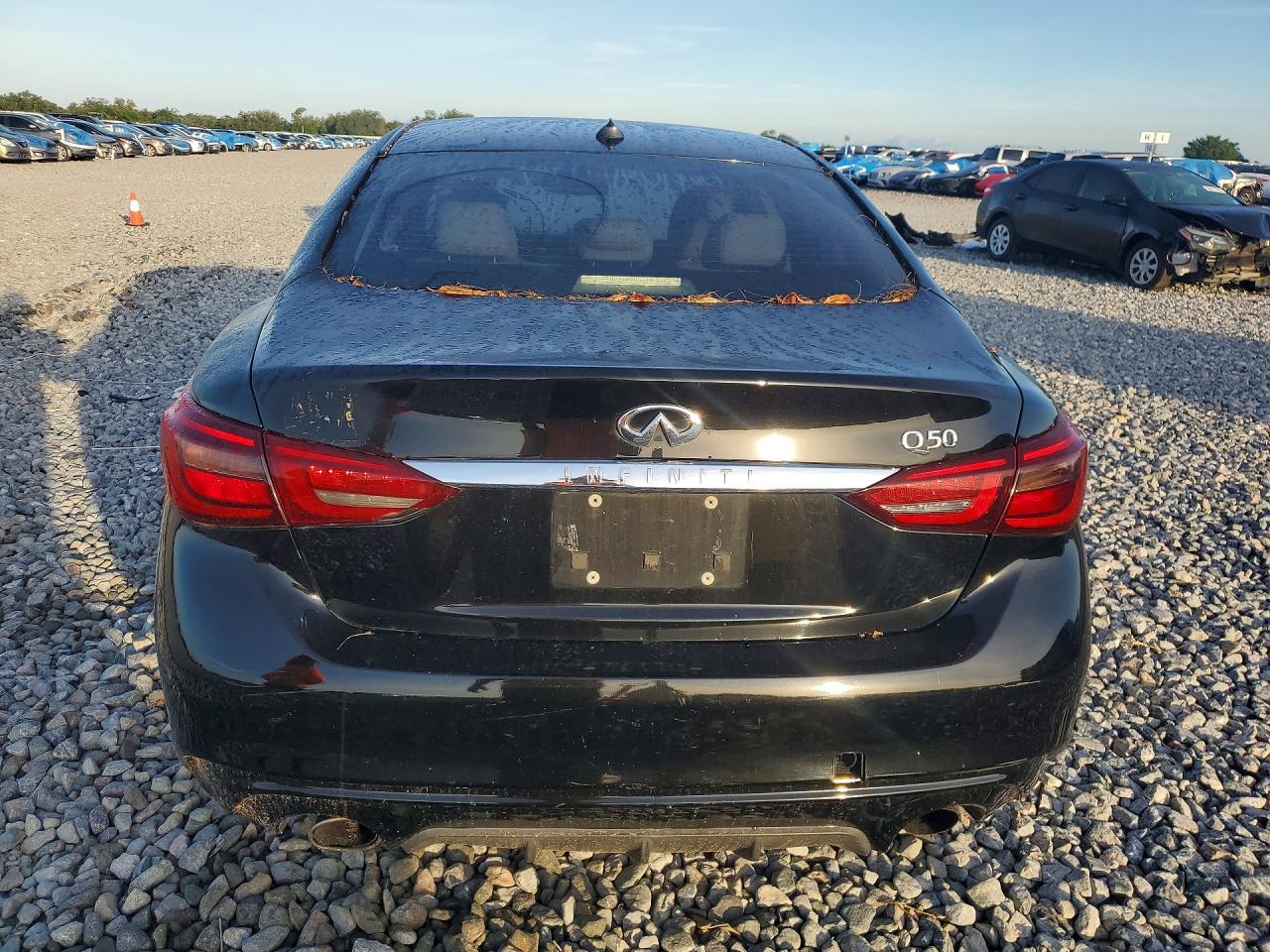 2018 Infiniti Q50 3.0t Luxe Black vin: JN1EV7AP6JM363119