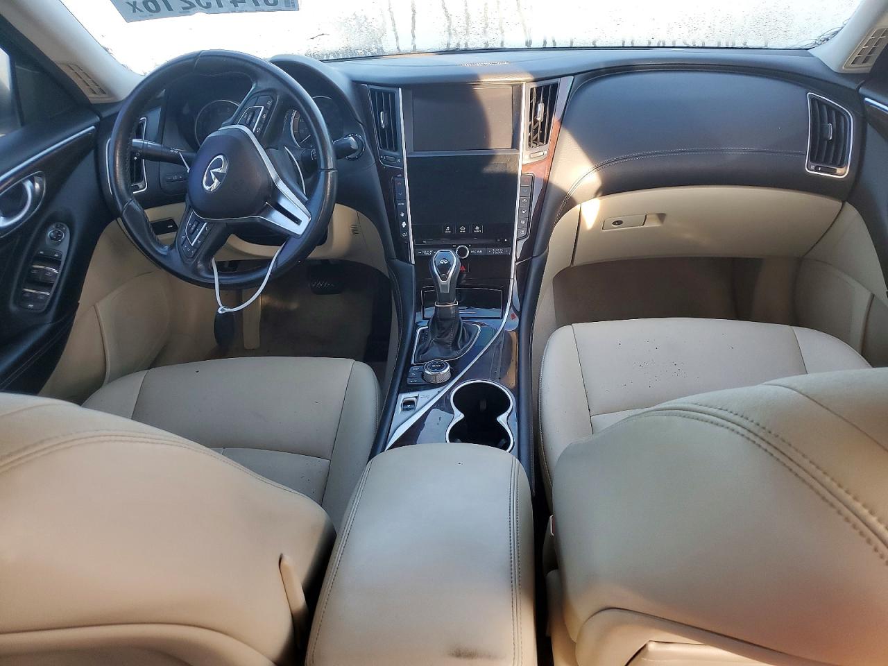 2018 Infiniti Q50 3.0t Luxe Black vin: JN1EV7AP6JM363119