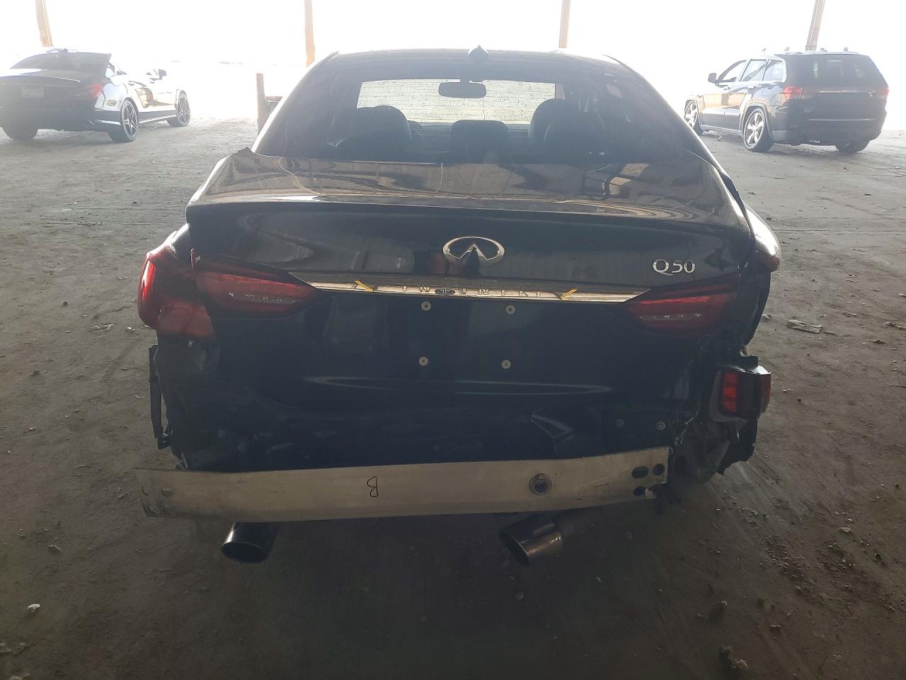 2019 Infiniti Q50 3.0t Luxe Black vin: JN1EV7AP6KM515868