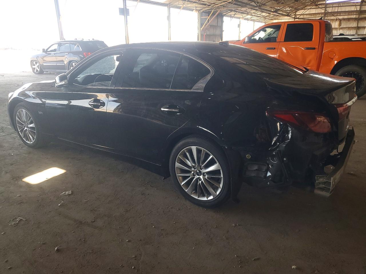 2019 Infiniti Q50 3.0t Luxe Black vin: JN1EV7AP6KM515868