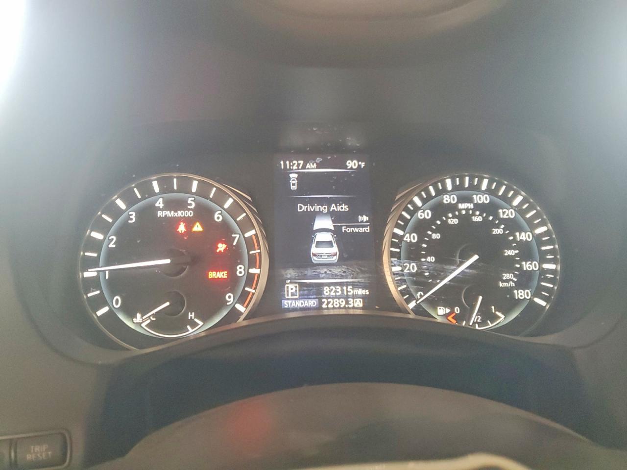 2019 Infiniti Q50 3.0t Luxe Black vin: JN1EV7AP6KM515868