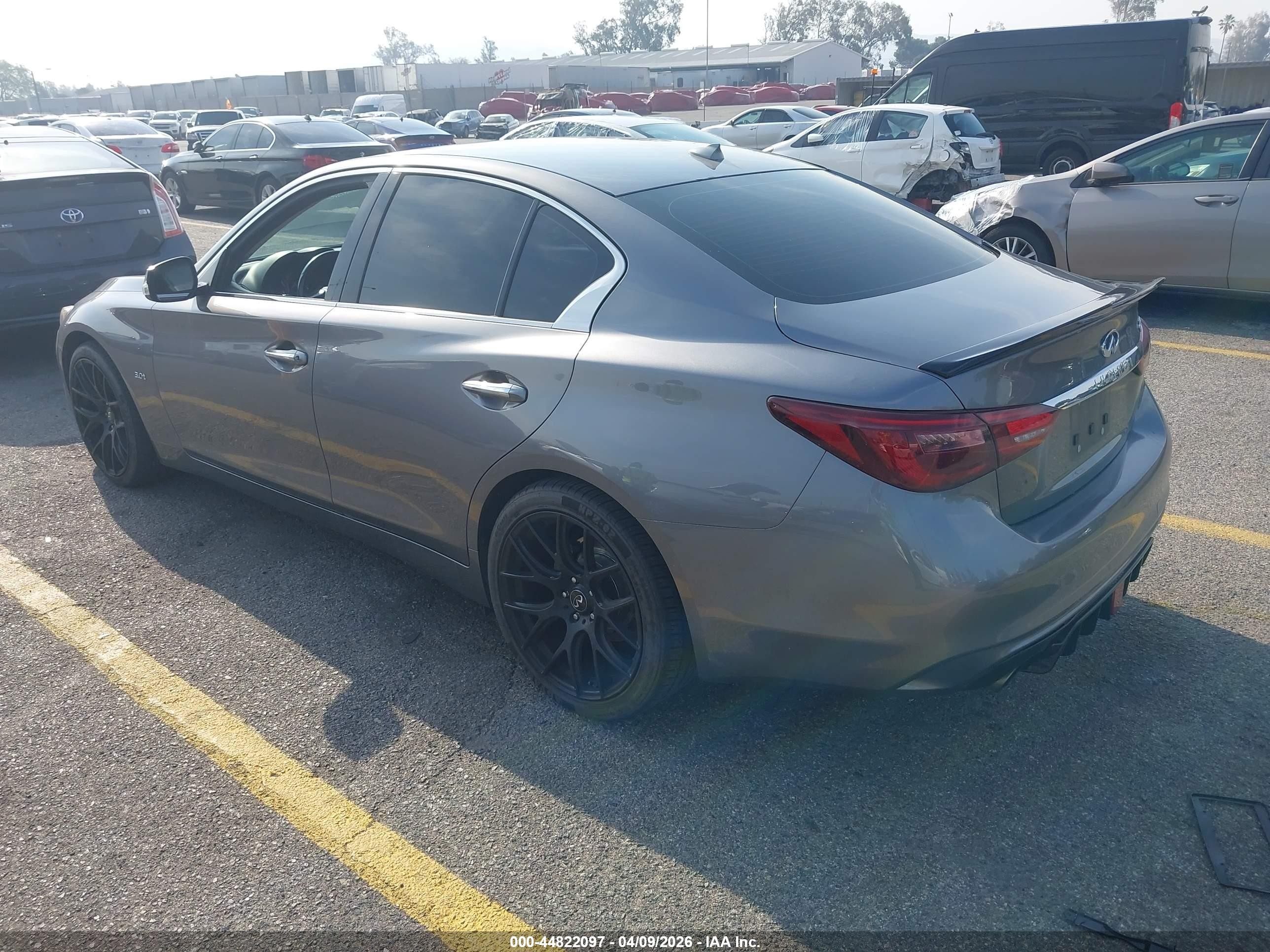 2020 Infiniti Q50 Luxe Gray vin: JN1EV7AP6LM203891