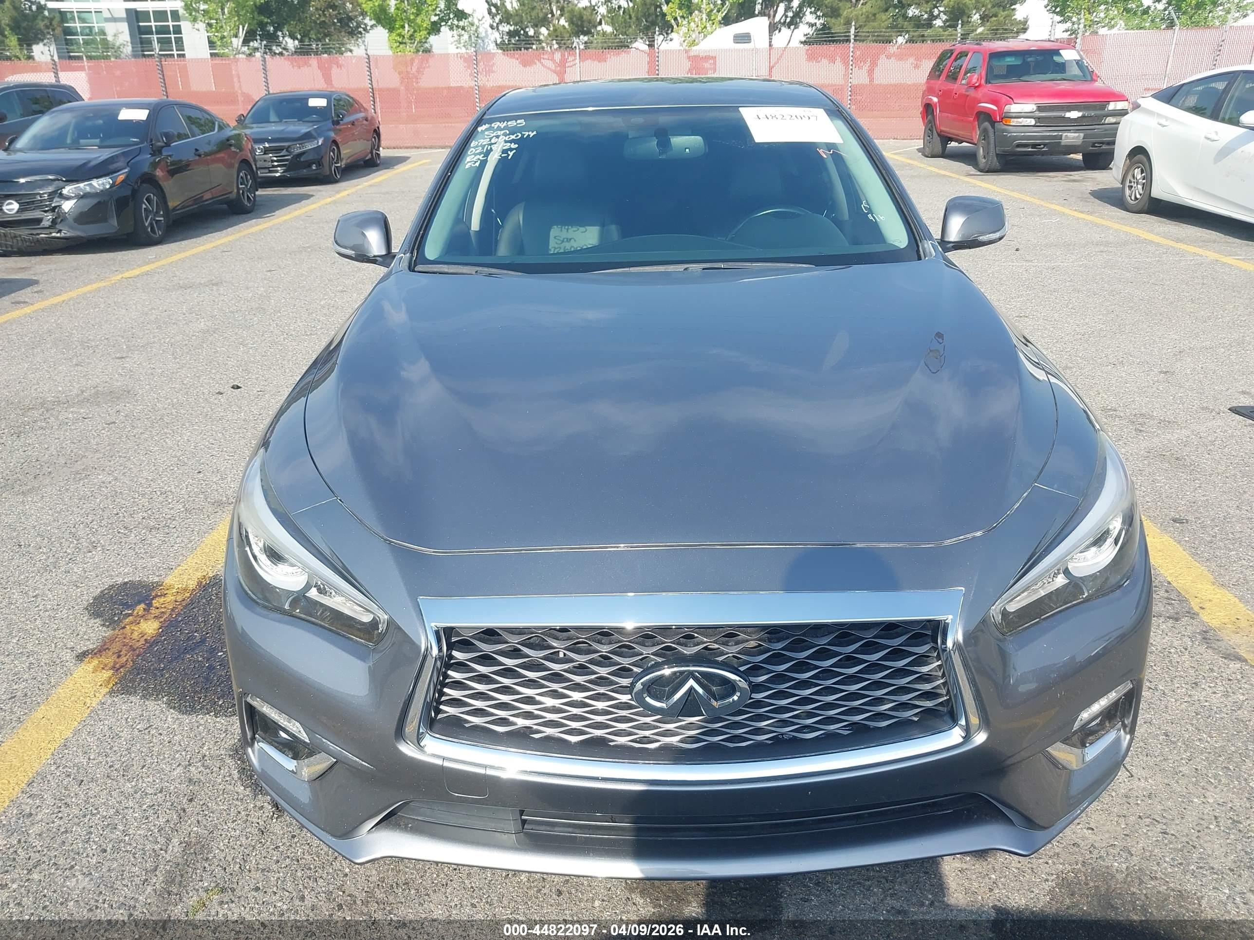 2020 Infiniti Q50 Luxe Gray vin: JN1EV7AP6LM203891