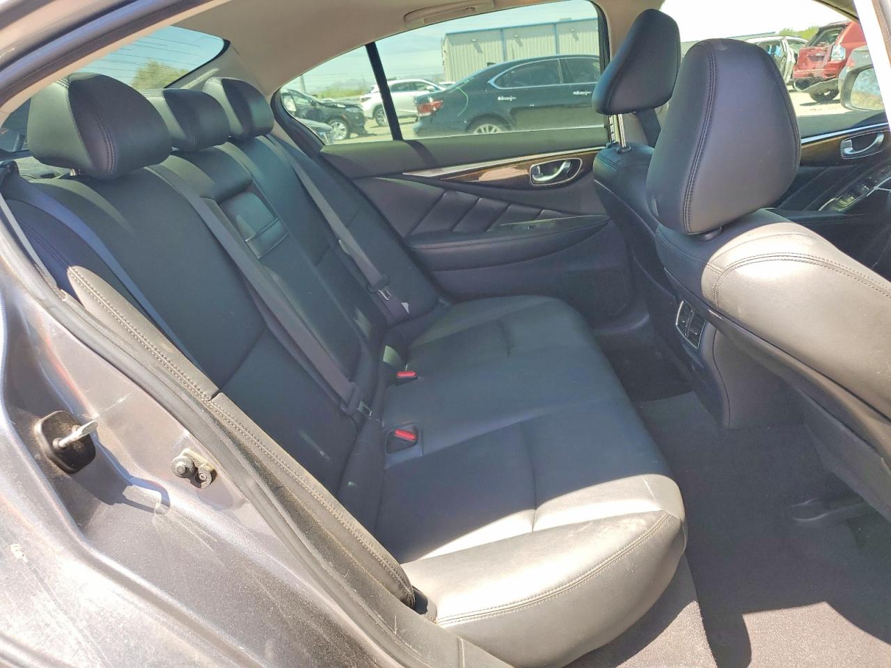 2018 Infiniti Q50 3.0t Luxe Charcoal vin: JN1EV7AP7JM365834