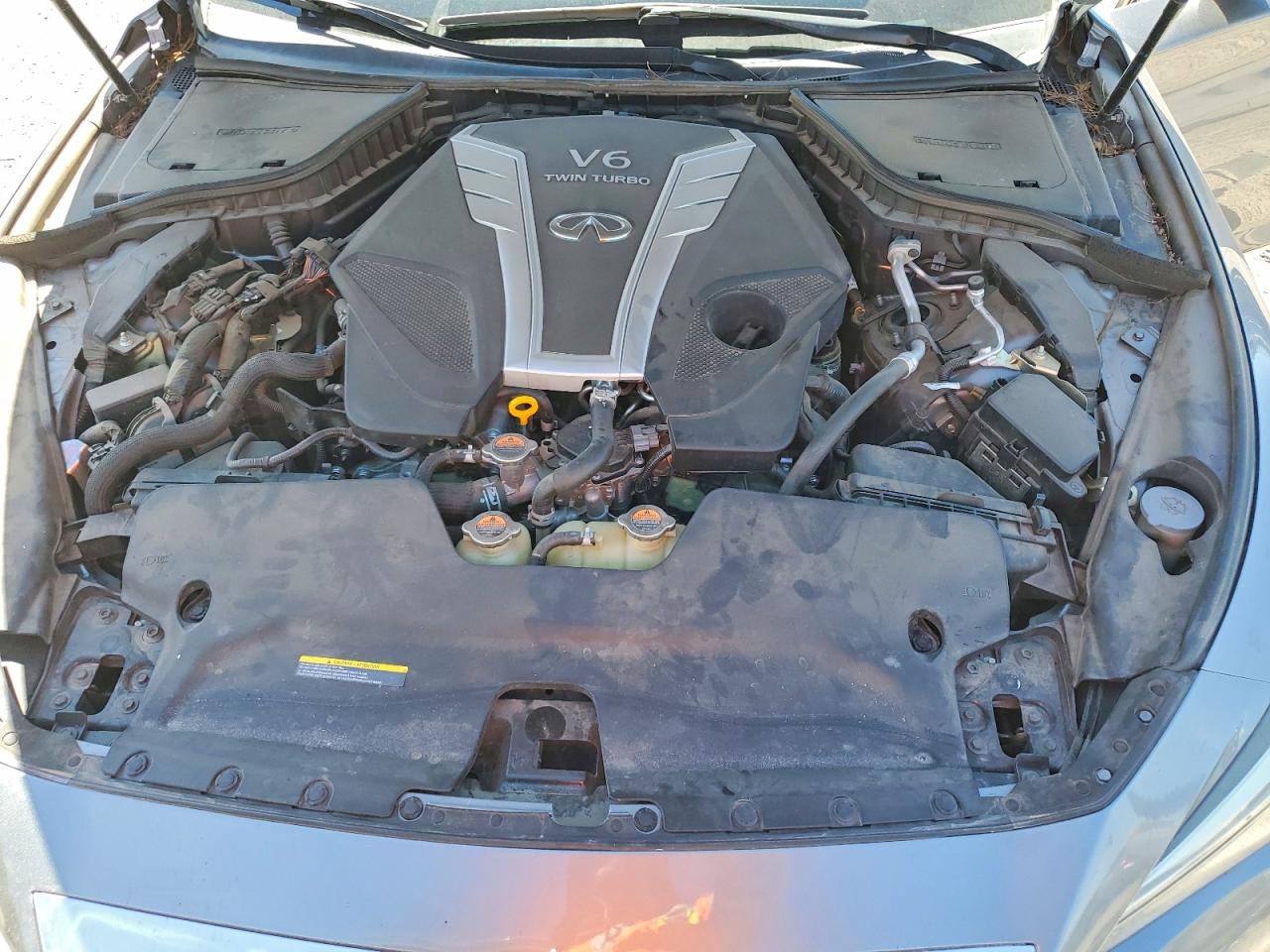 2018 Infiniti Q50 3.0t Luxe Charcoal vin: JN1EV7AP7JM365834