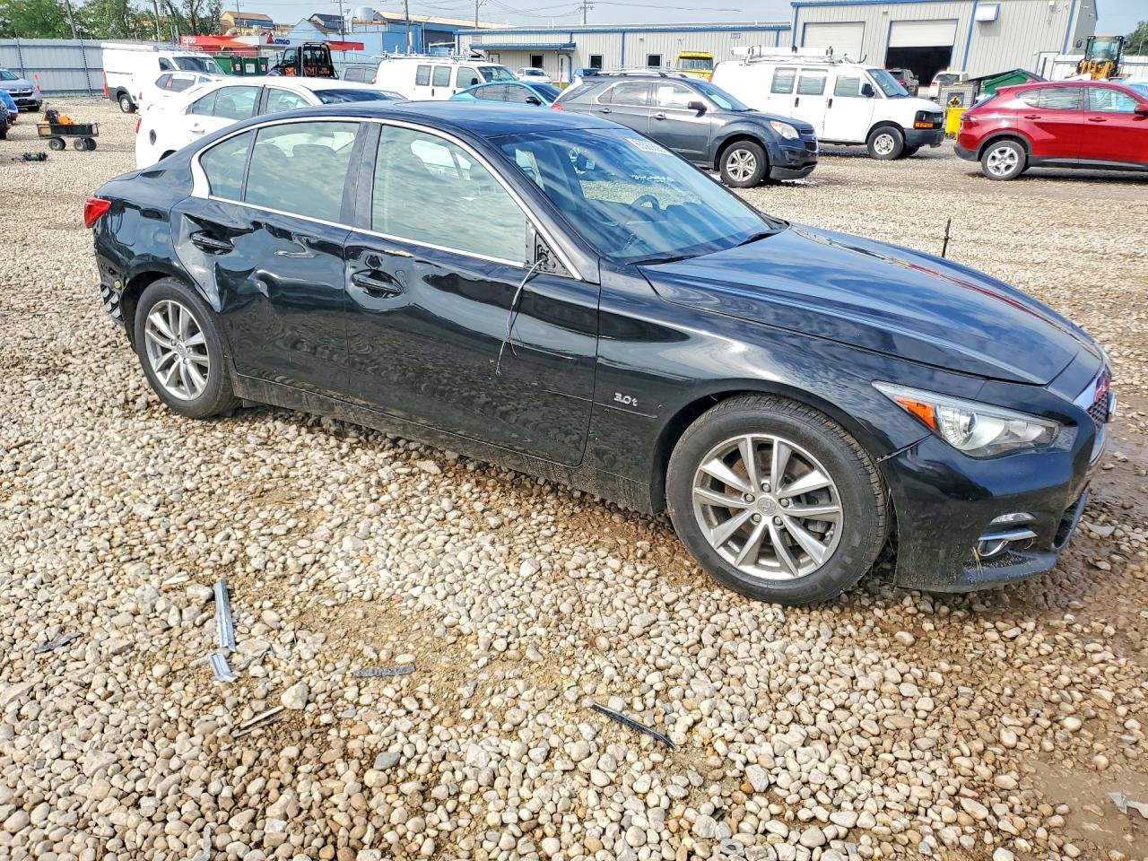 2017 Infiniti Q50 3.0t Premium Black vin: JN1EV7AP8HM738874