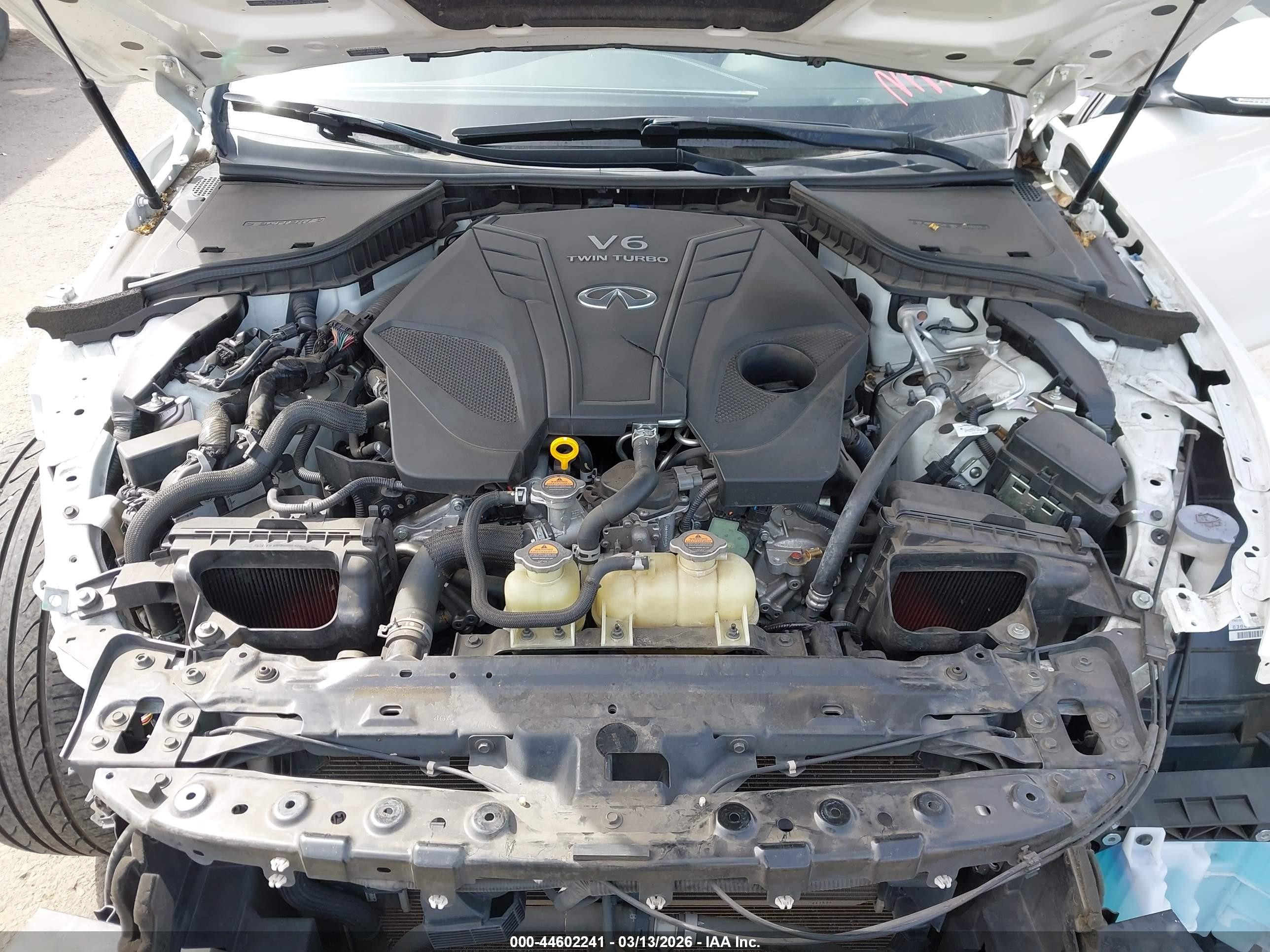 2020 Infiniti Q50 Luxe White vin: JN1EV7AP8LM203911