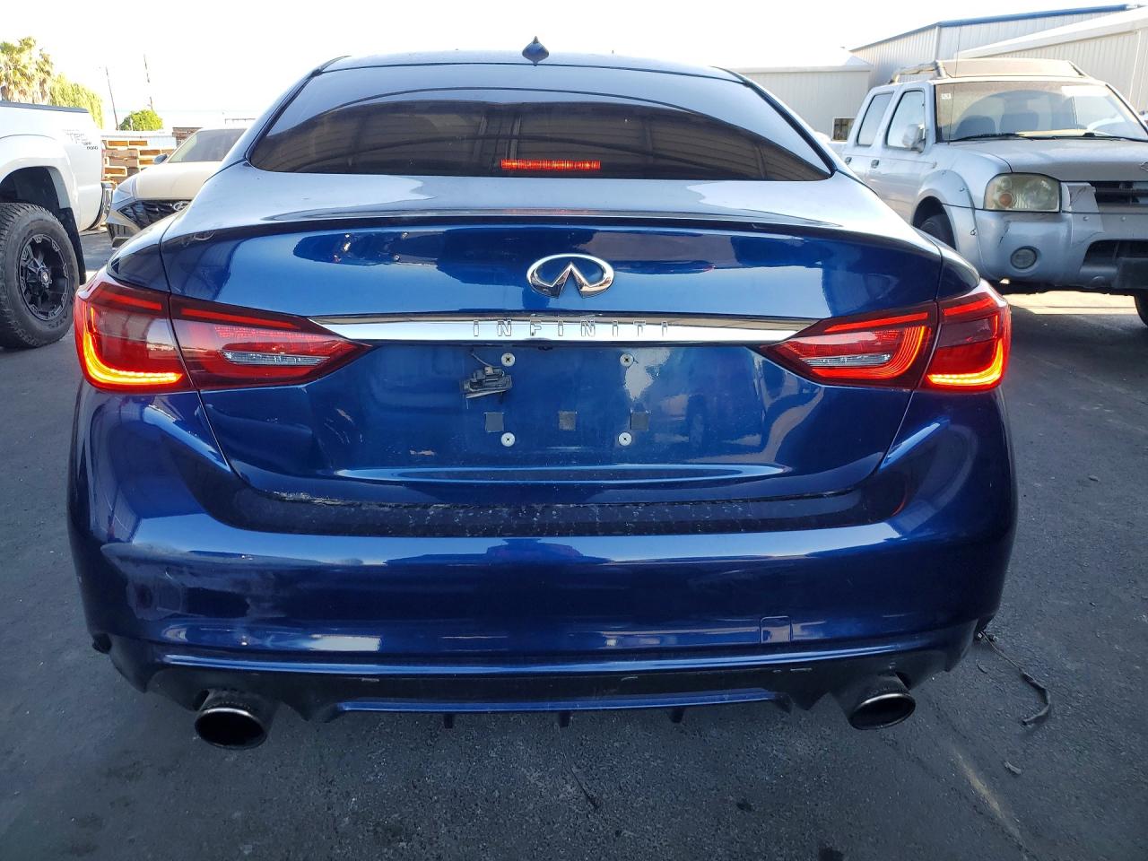 2018 Infiniti Q50 3.0t Sport Blue vin: JN1EV7AP9JM356259
