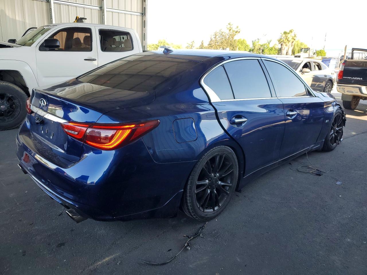 2018 Infiniti Q50 3.0t Sport Blue vin: JN1EV7AP9JM356259