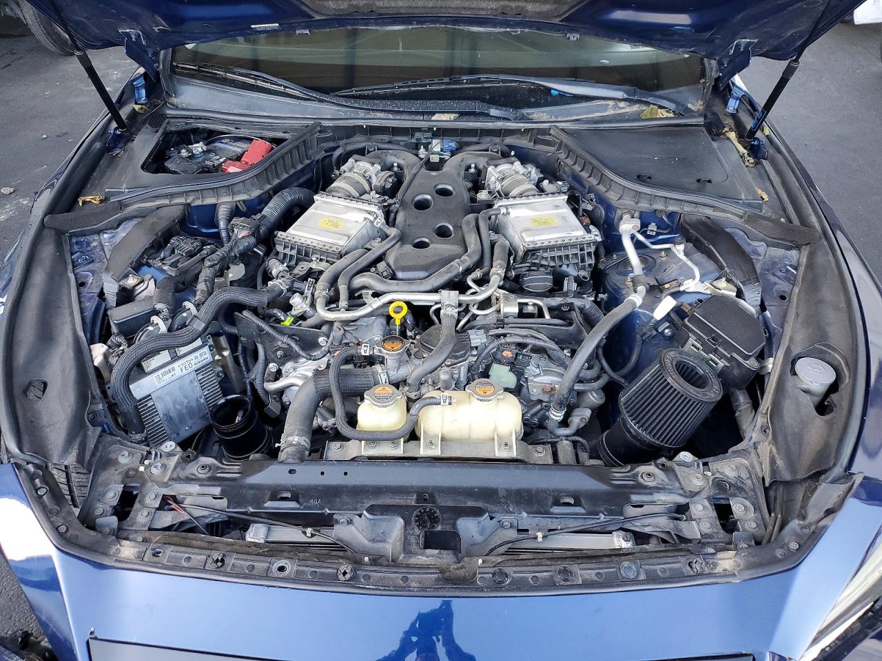 2018 Infiniti Q50 3.0t Sport Blue vin: JN1EV7AP9JM356259