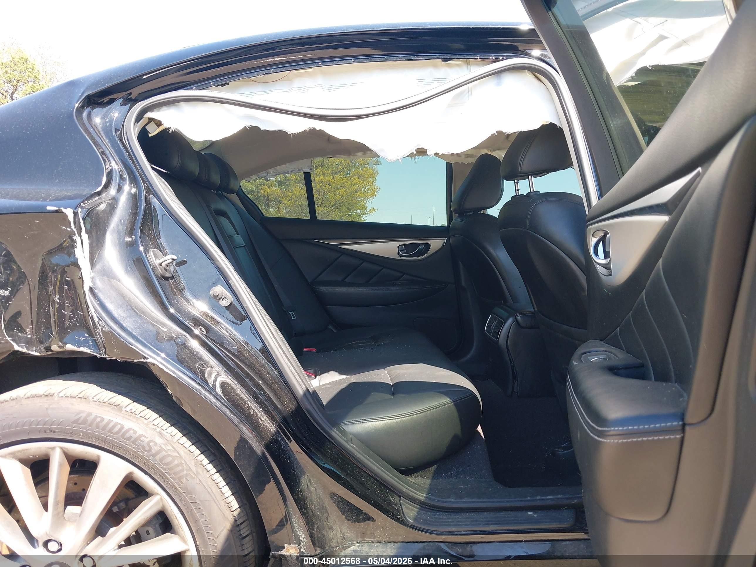 2019 Infiniti Q50 3.0t Luxe Black vin: JN1EV7AP9KM543549