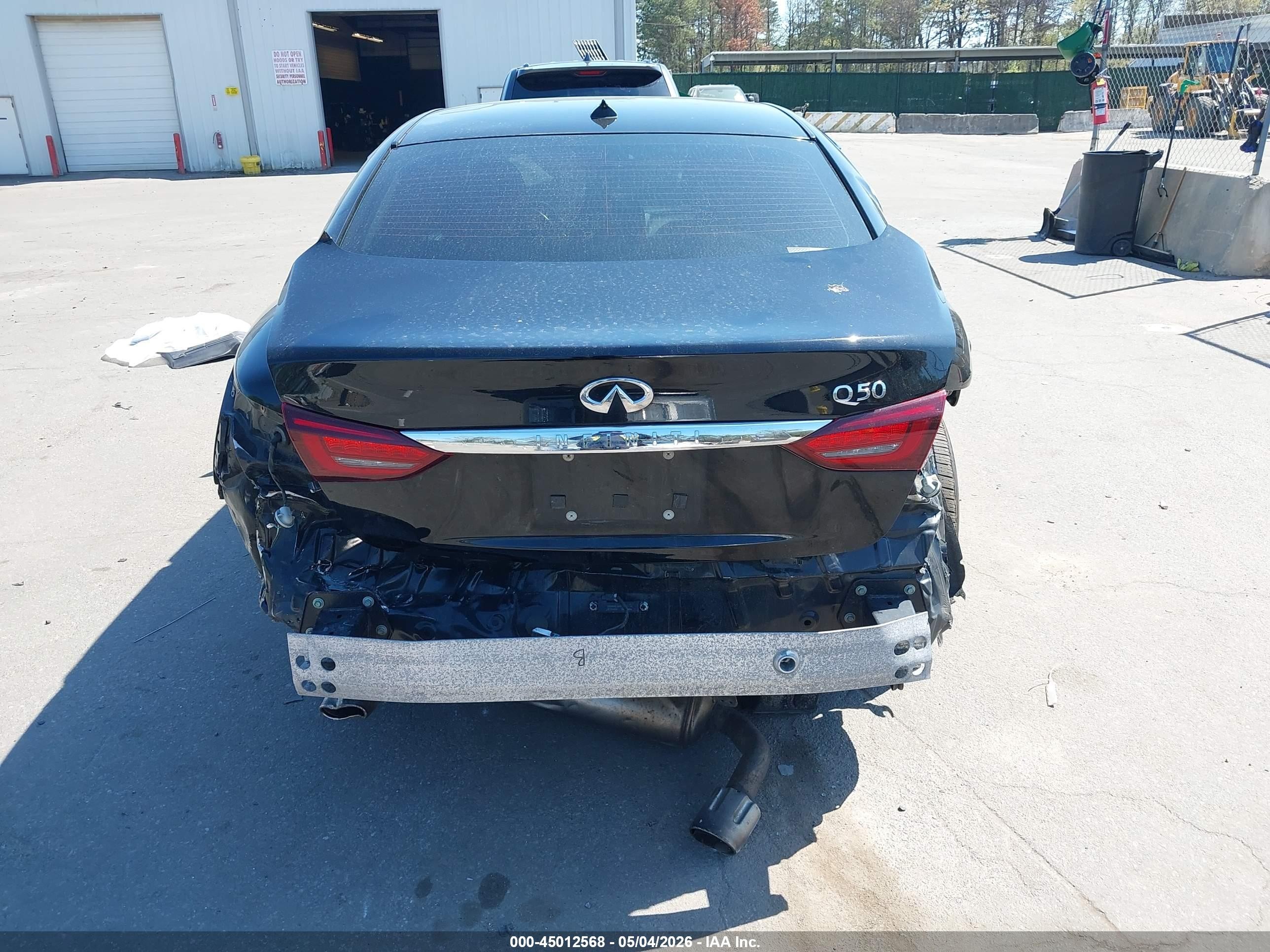 2019 Infiniti Q50 3.0t Luxe Black vin: JN1EV7AP9KM543549