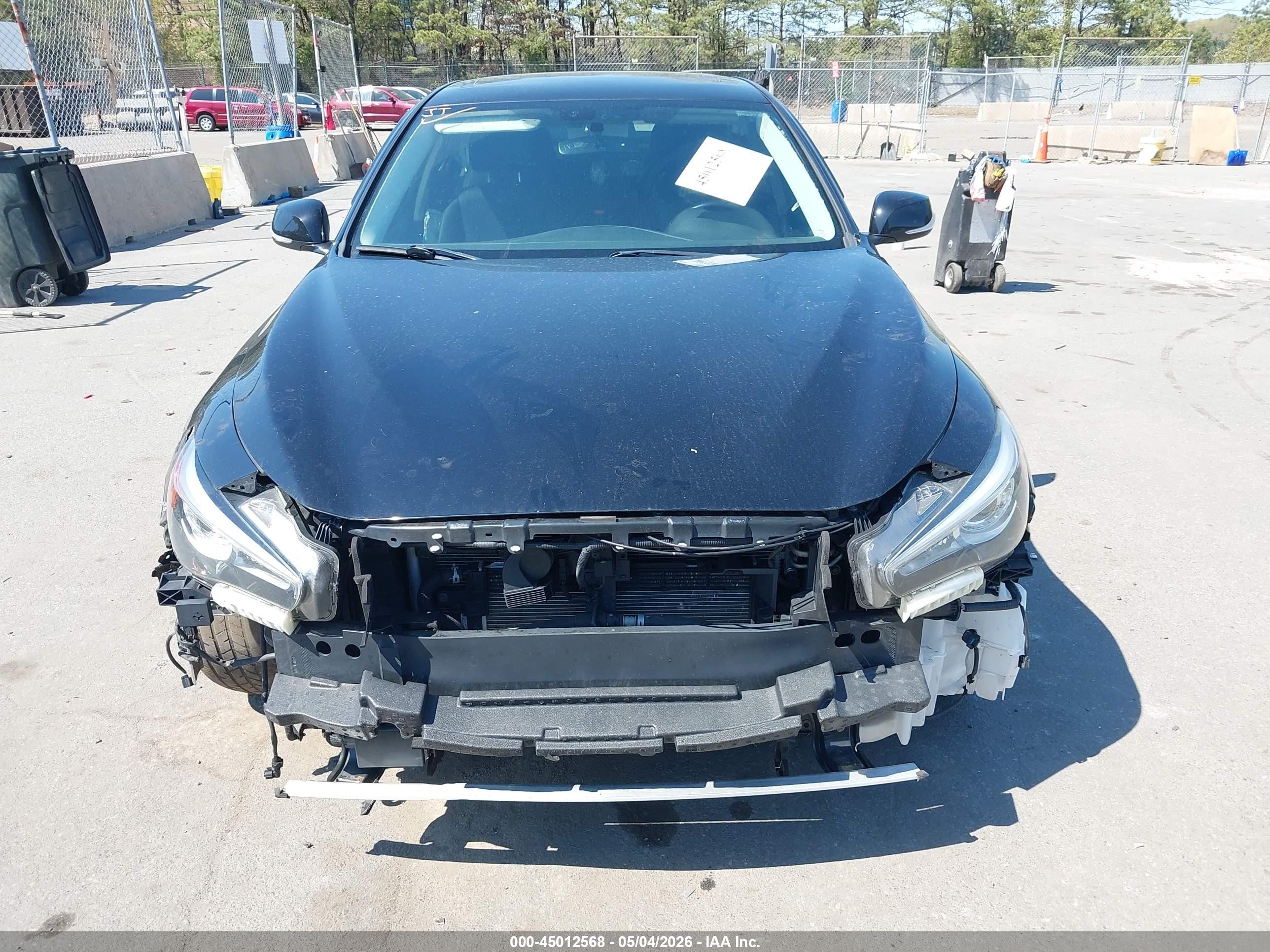 2019 Infiniti Q50 3.0t Luxe Black vin: JN1EV7AP9KM543549