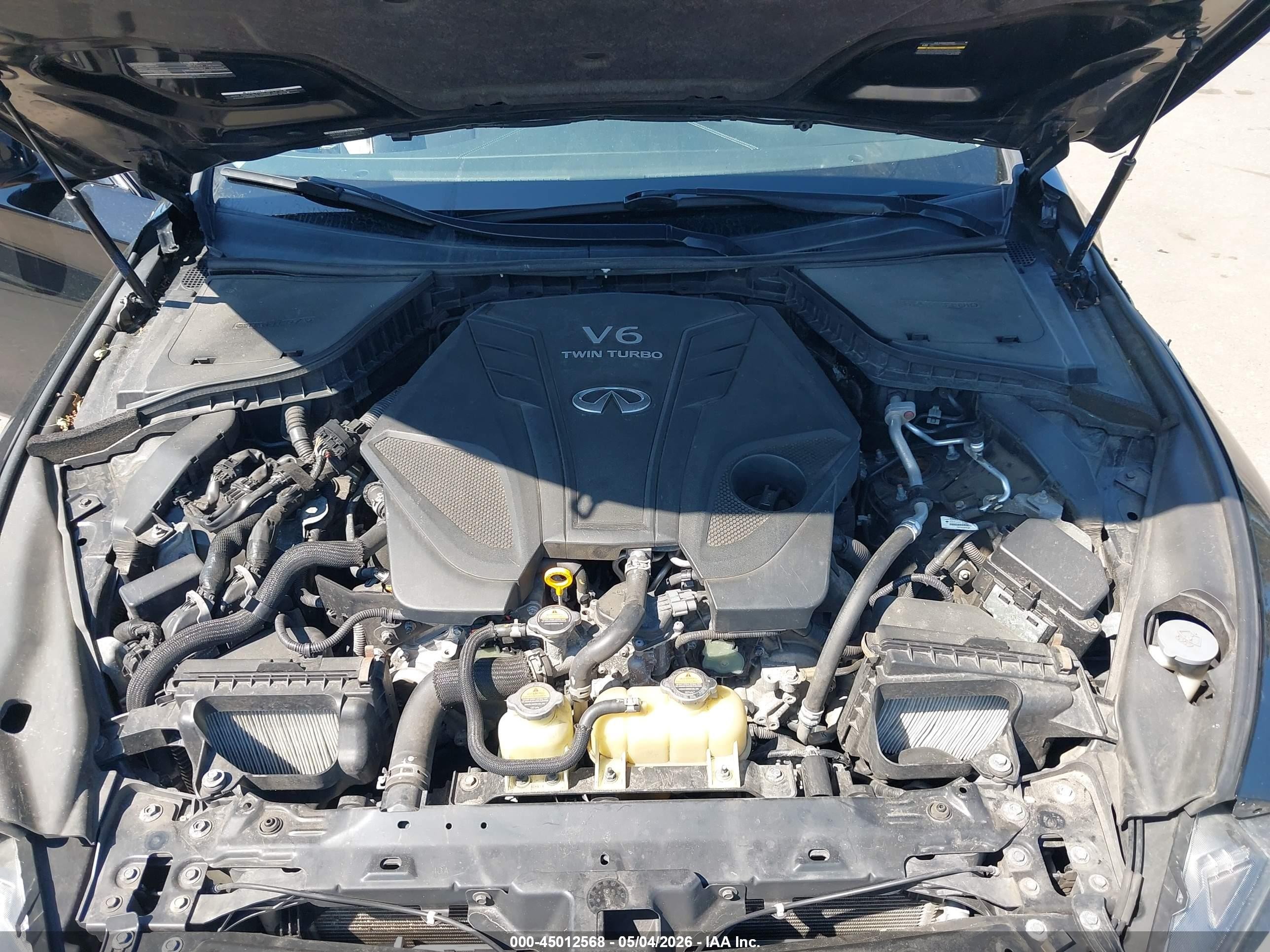 2019 Infiniti Q50 3.0t Luxe Black vin: JN1EV7AP9KM543549