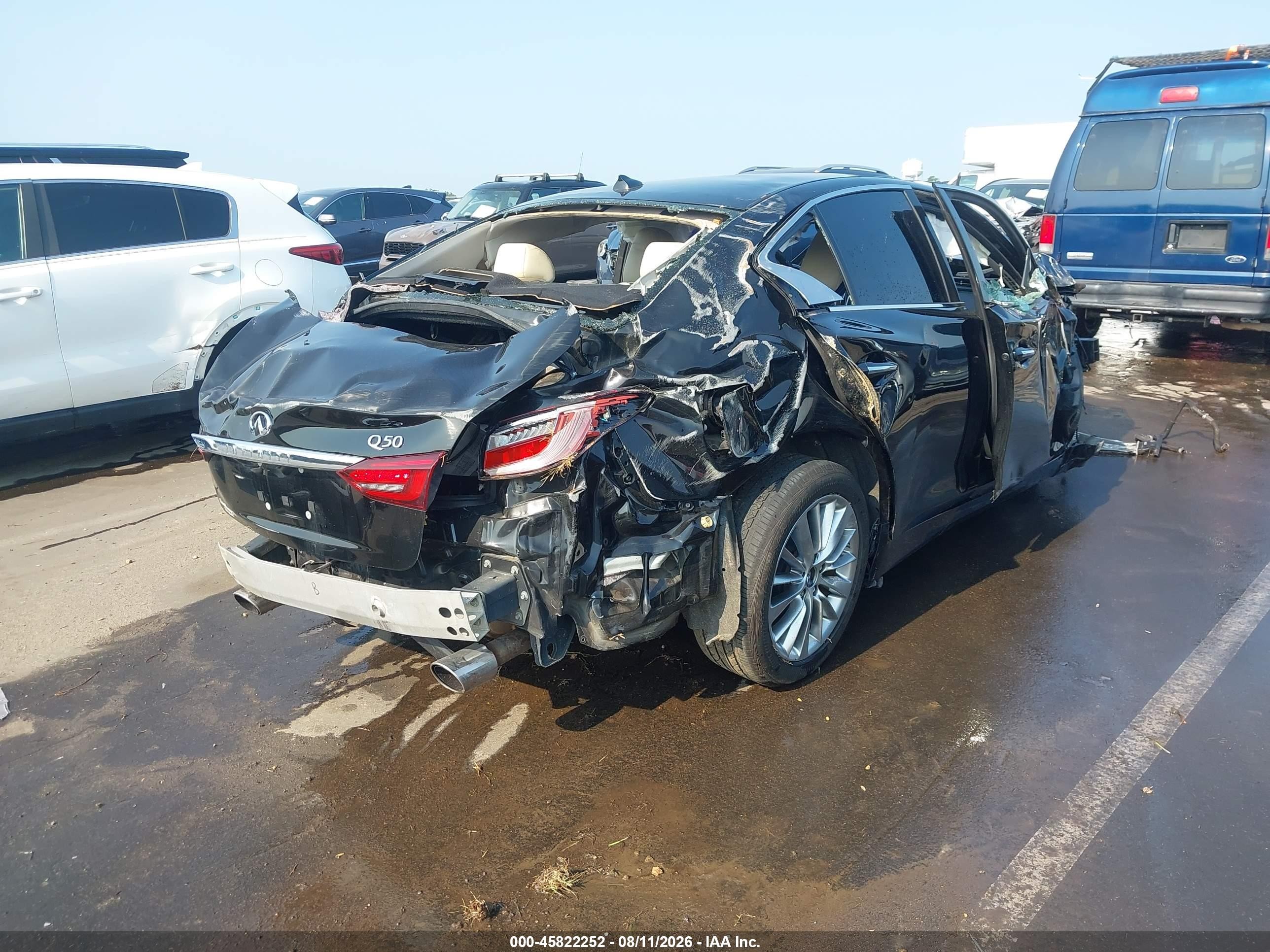 2020 Infiniti Q50 Luxe Black vin: JN1EV7AP9LM200984