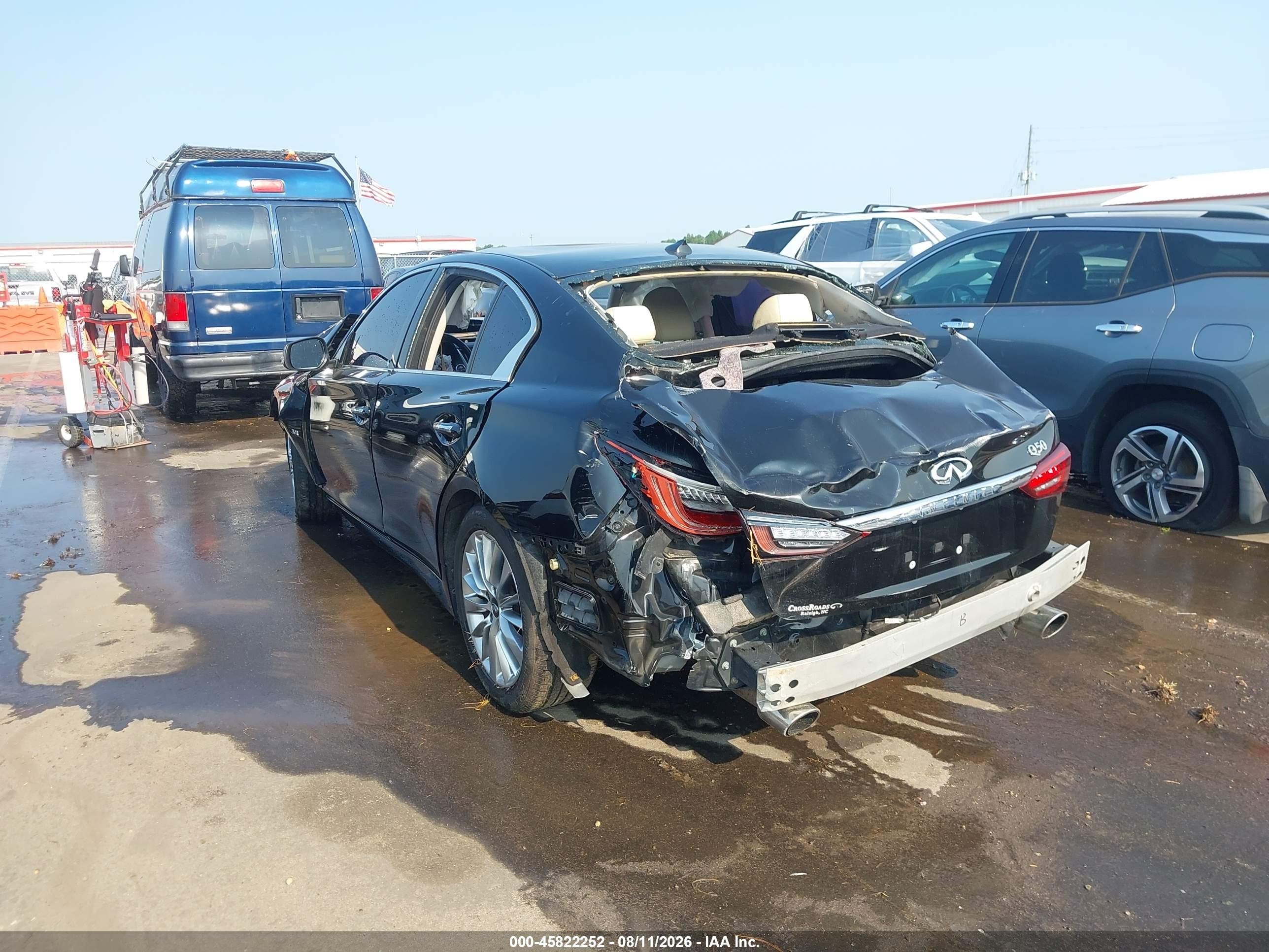 2020 Infiniti Q50 Luxe Black vin: JN1EV7AP9LM200984
