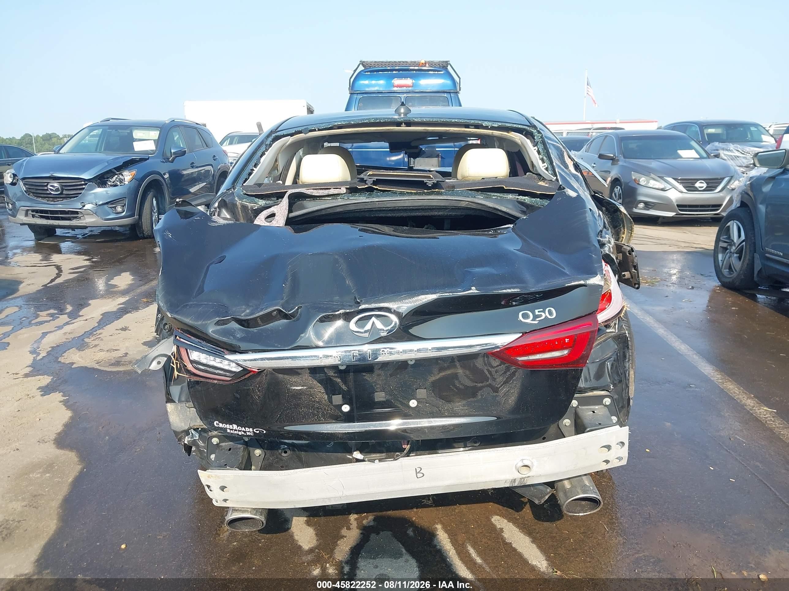 2020 Infiniti Q50 Luxe Black vin: JN1EV7AP9LM200984