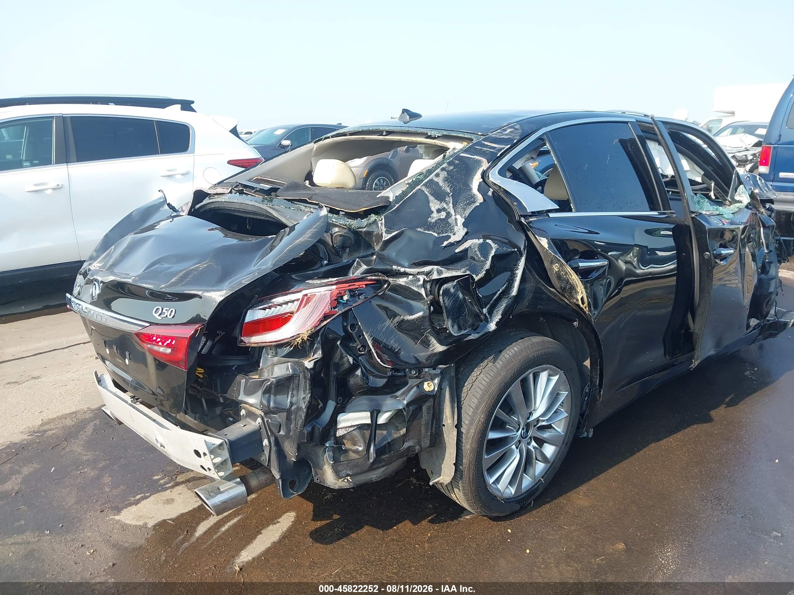 2020 Infiniti Q50 Luxe Black vin: JN1EV7AP9LM200984