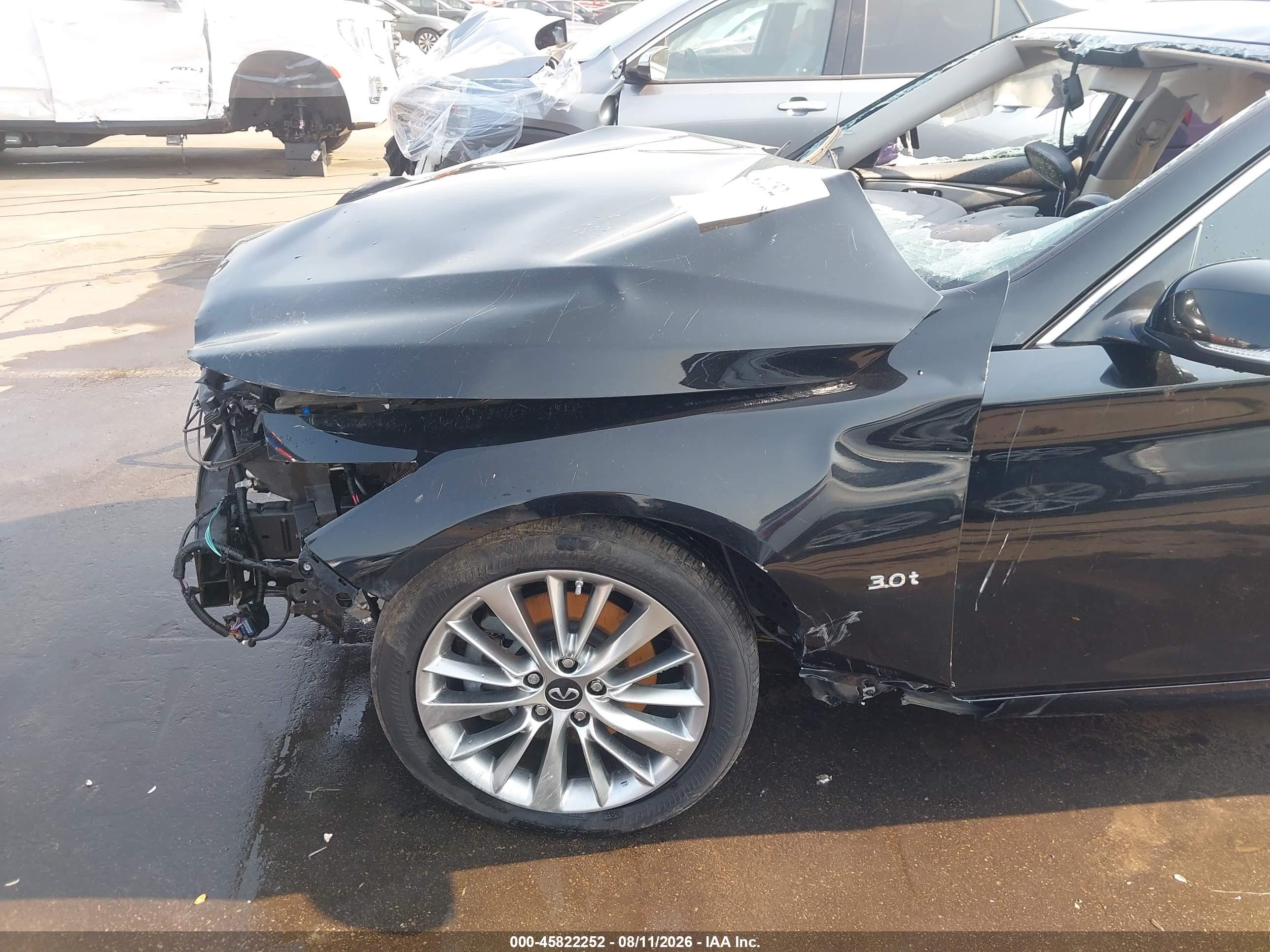2020 Infiniti Q50 Luxe Black vin: JN1EV7AP9LM200984