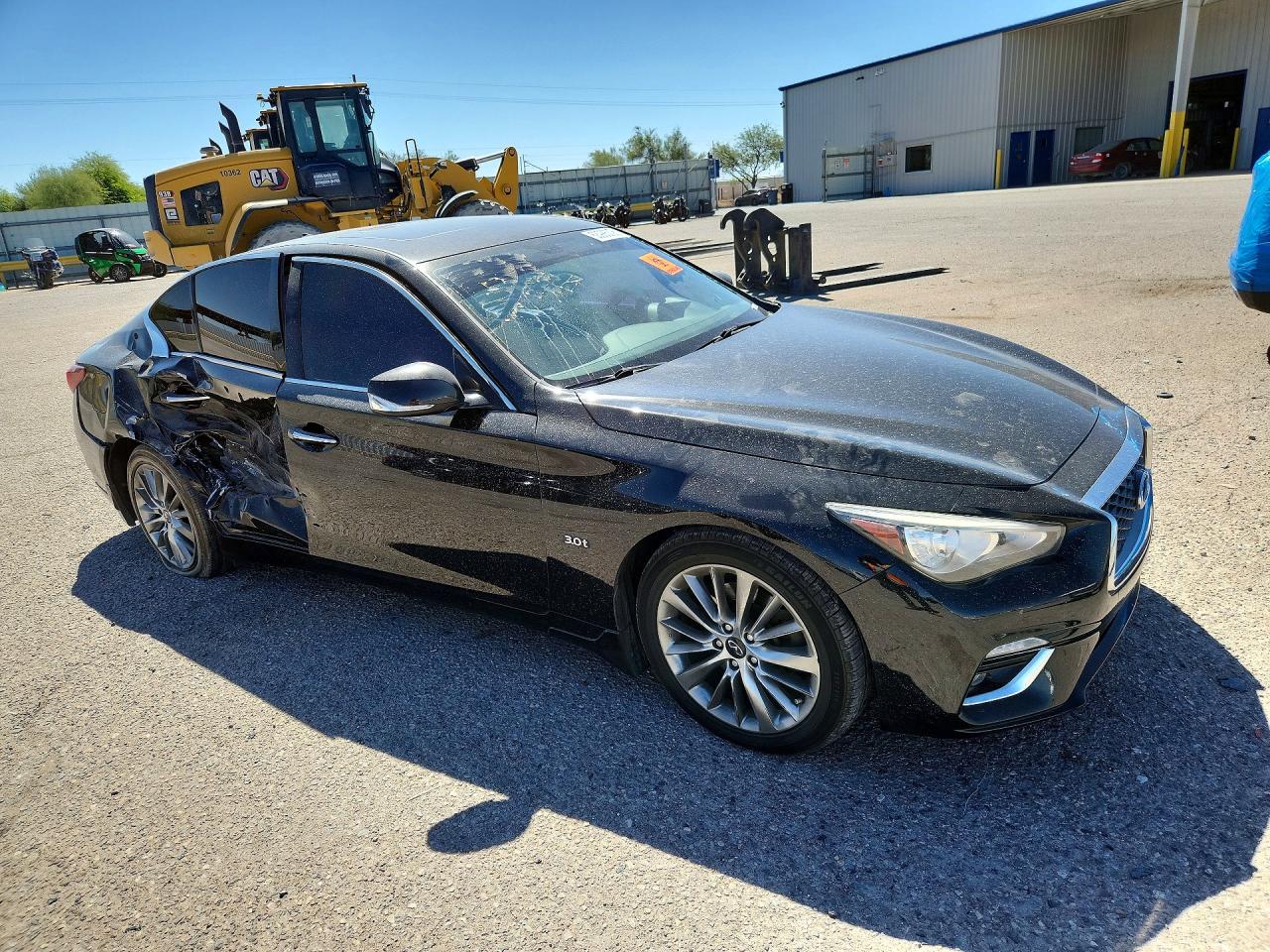 2020 Infiniti Q50 3.0t Luxe Black vin: JN1EV7AP9LM201438