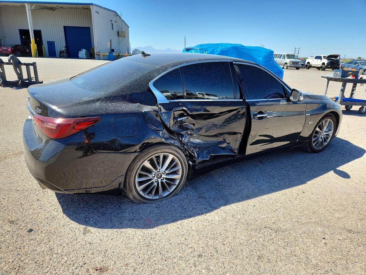 2020 Infiniti Q50 3.0t Luxe Black vin: JN1EV7AP9LM201438