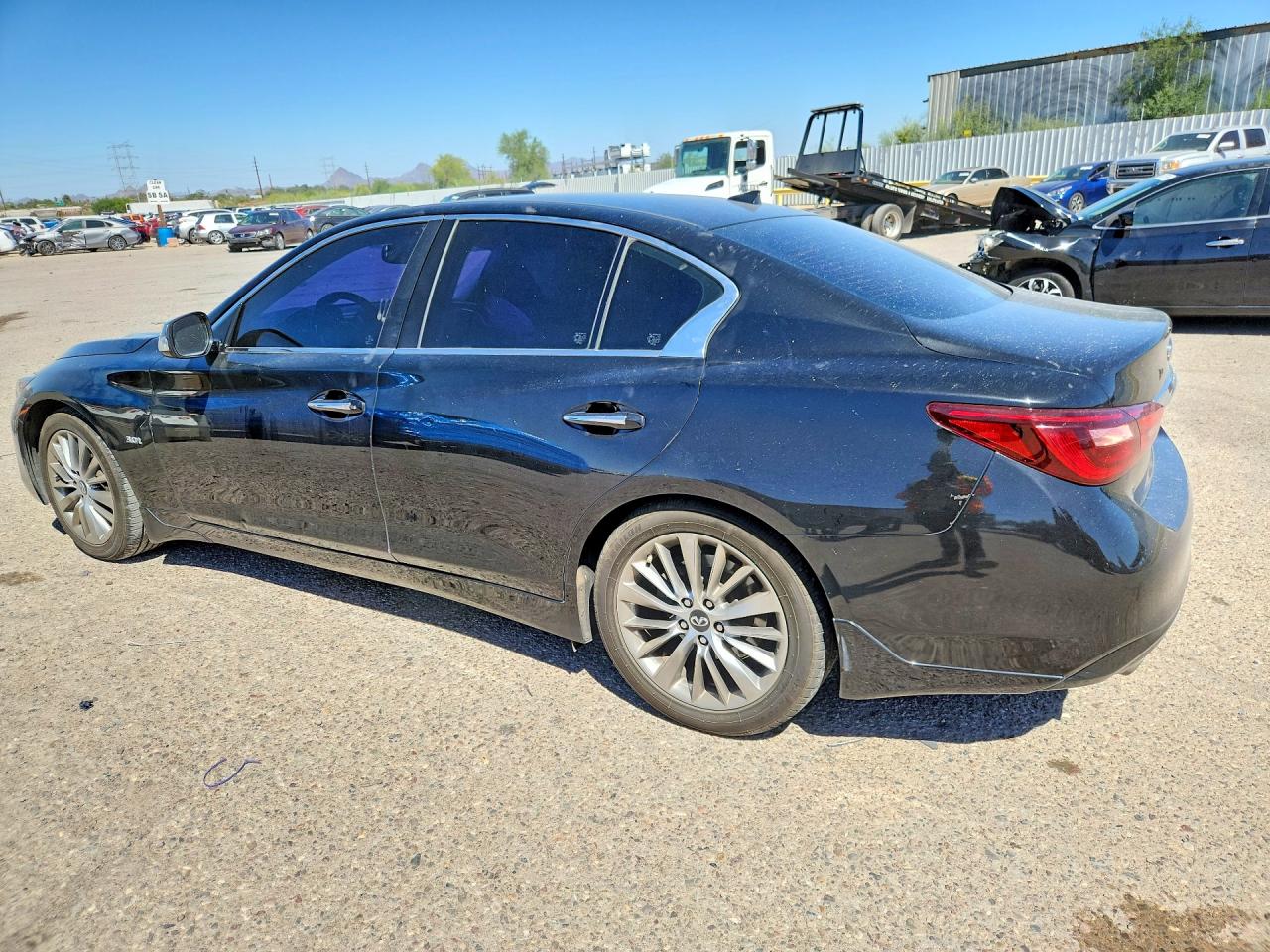 2020 Infiniti Q50 3.0t Luxe Black vin: JN1EV7AP9LM201438