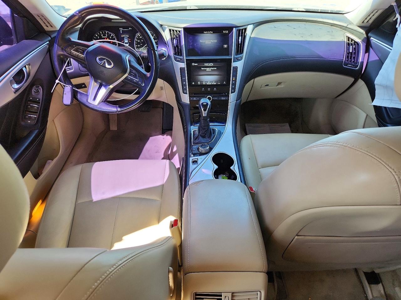 2020 Infiniti Q50 3.0t Luxe Black vin: JN1EV7AP9LM201438