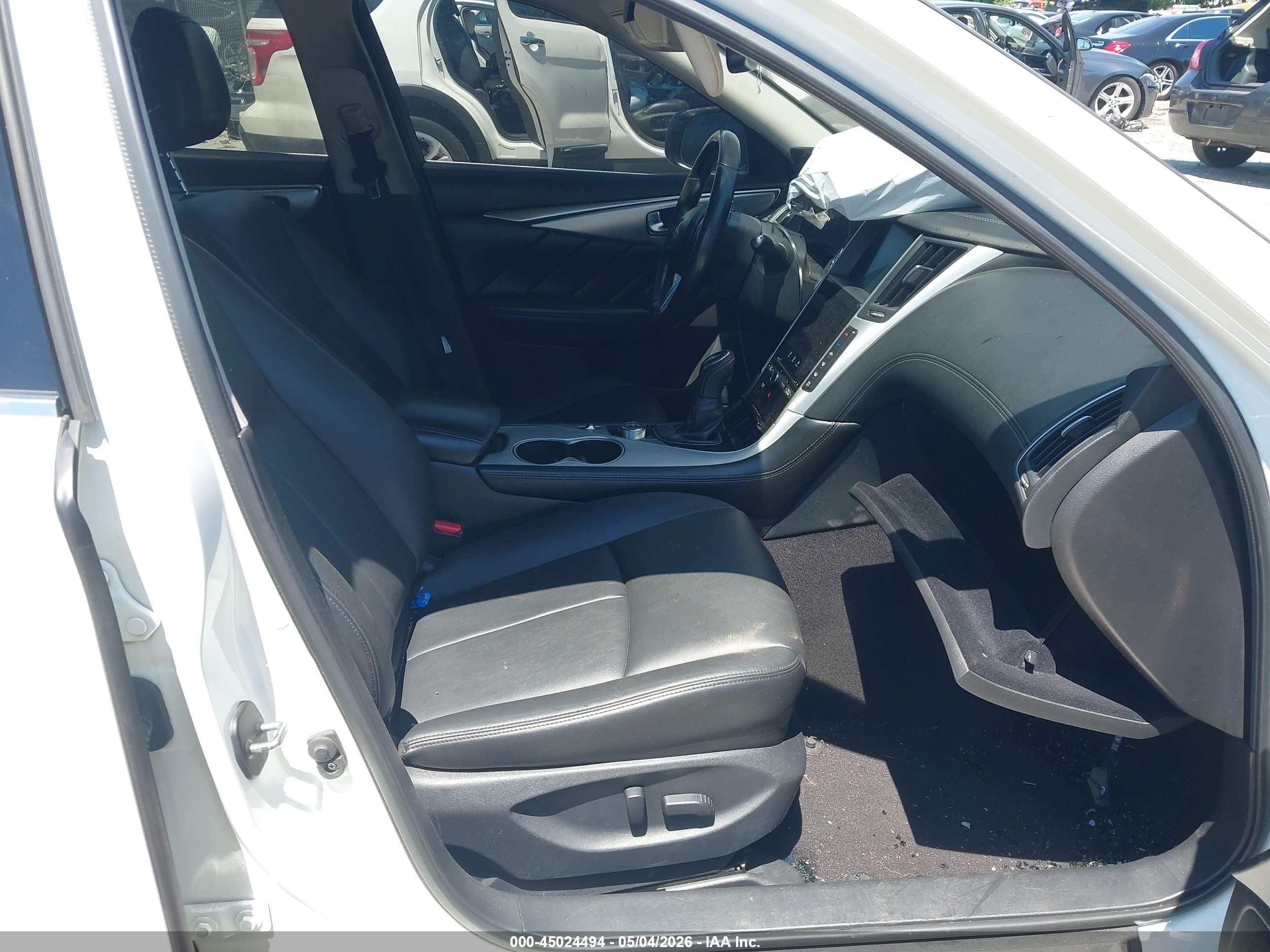 2020 Infiniti Q50 Luxe White vin: JN1EV7AP9LM207921