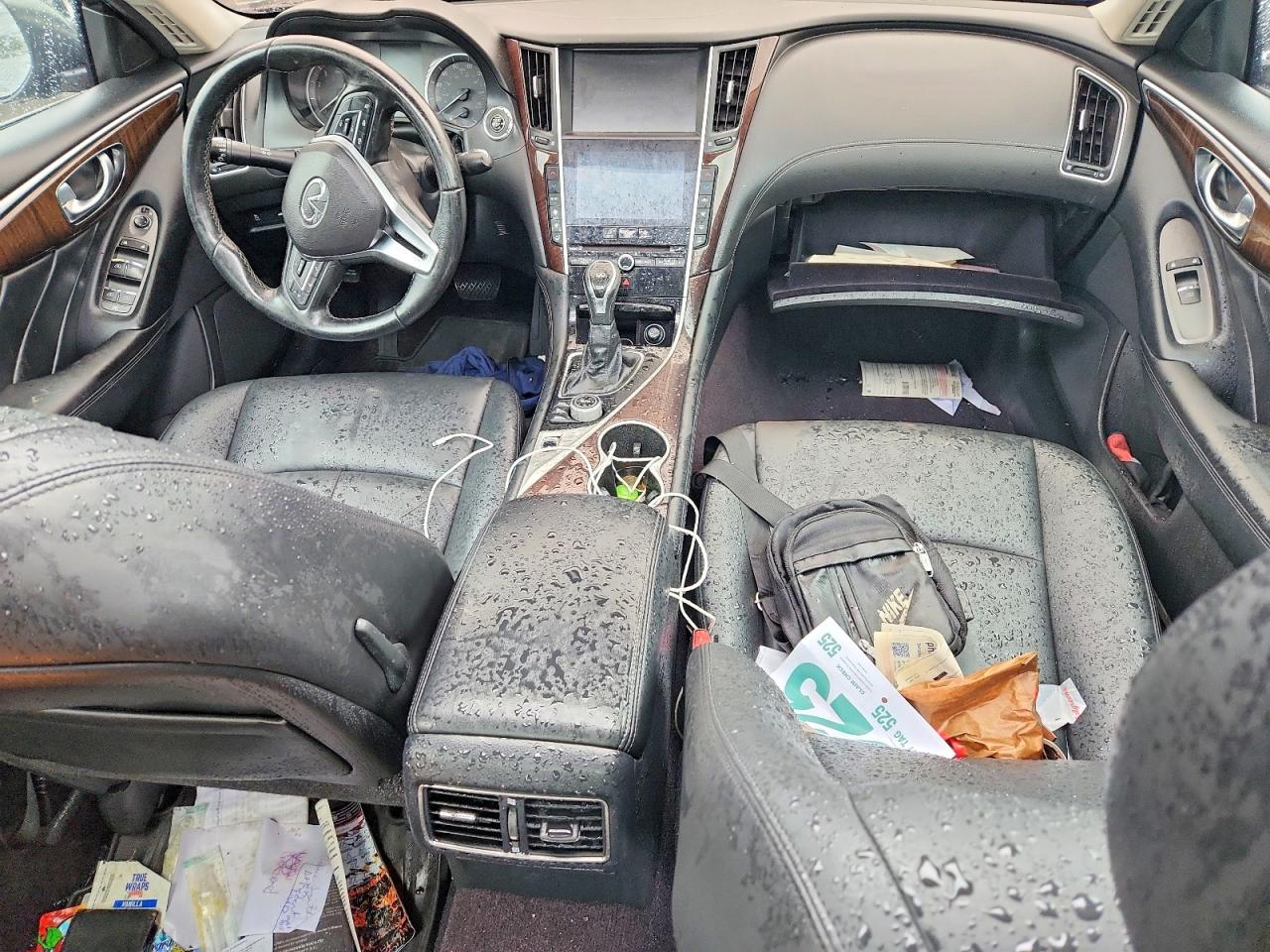 2018 Infiniti Q50 3.0t Luxe Black vin: JN1EV7APXJM361258