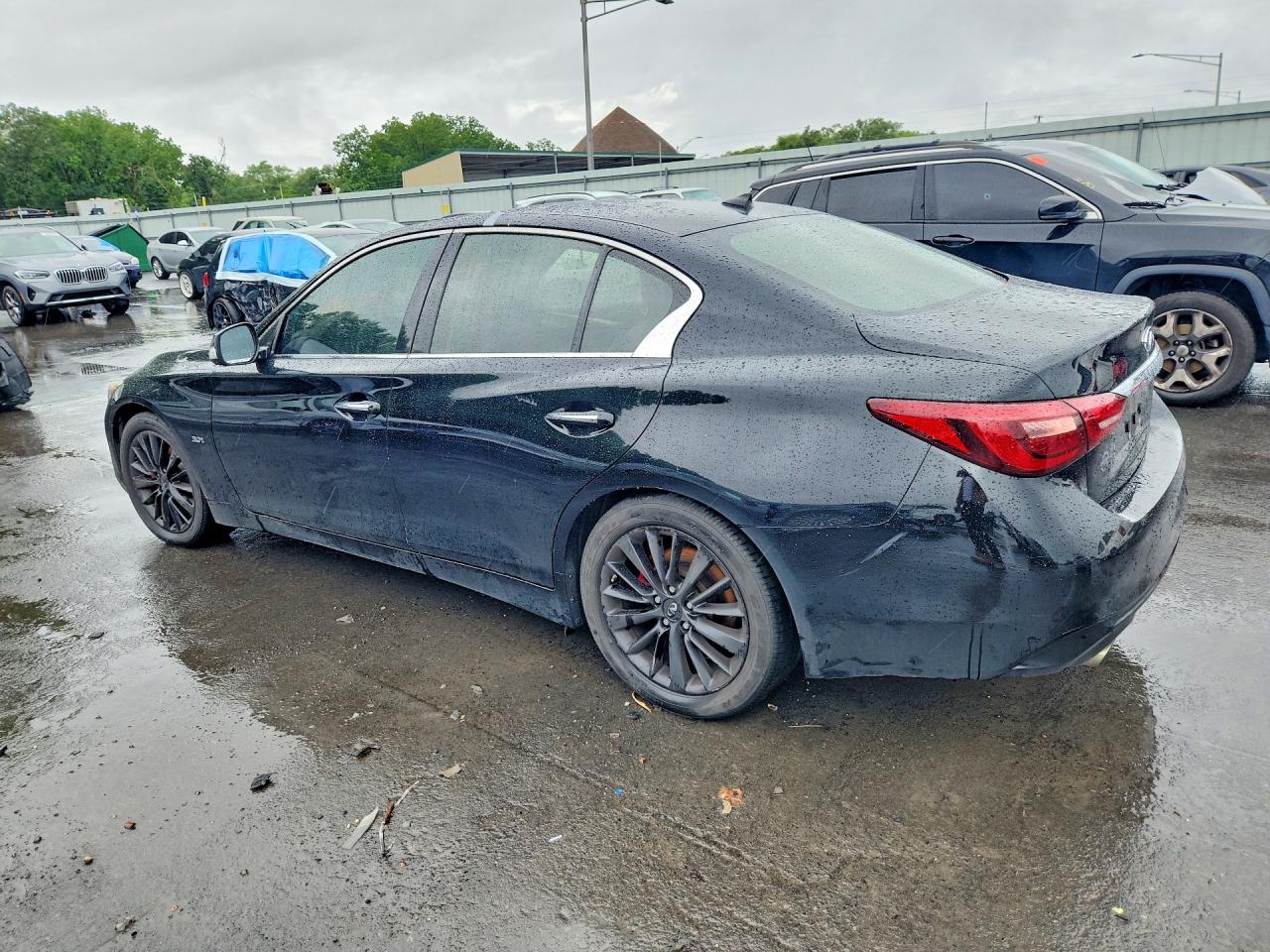 2018 Infiniti Q50 3.0t Luxe Black vin: JN1EV7APXJM361258