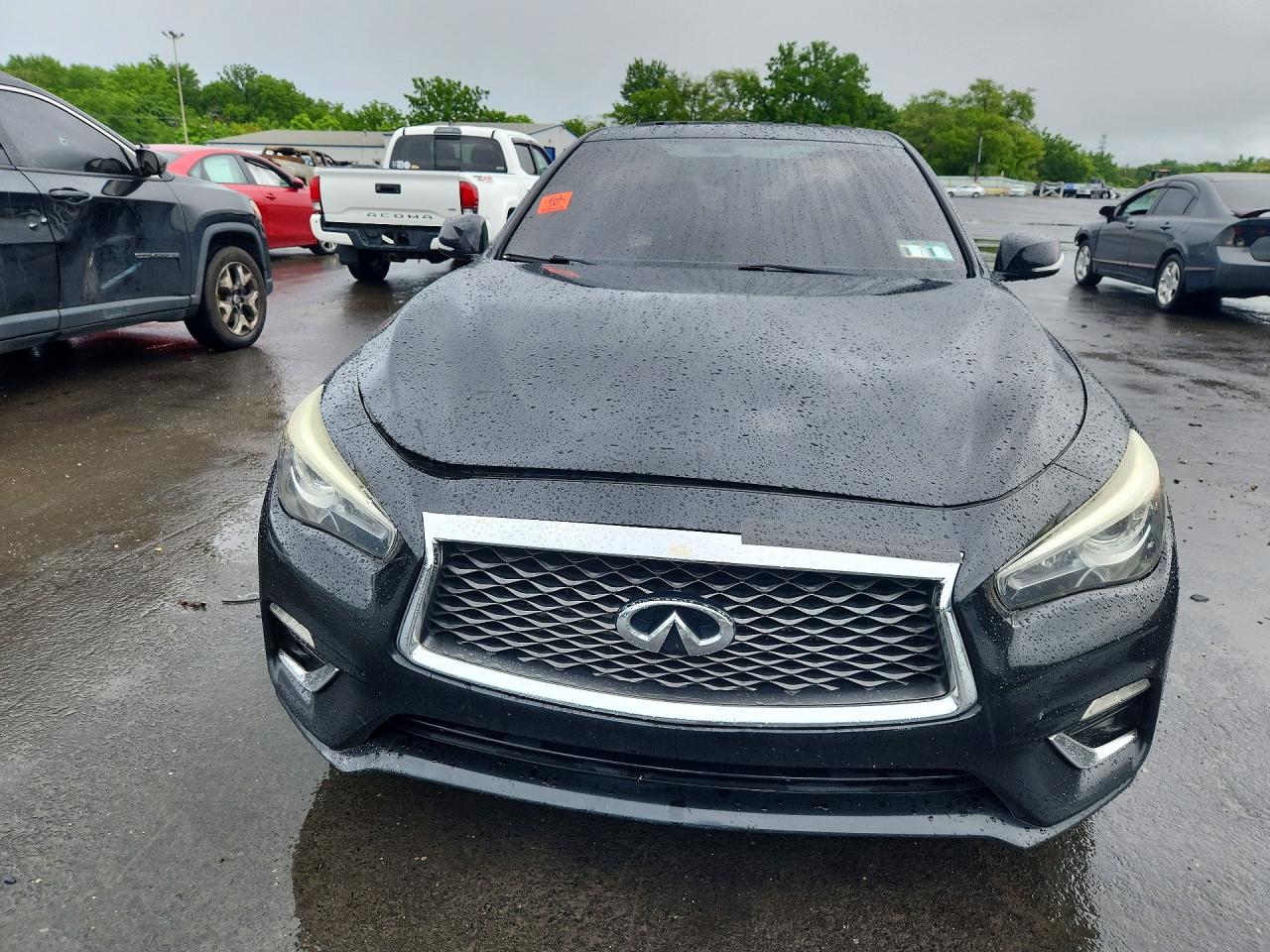 2018 Infiniti Q50 3.0t Luxe Black vin: JN1EV7APXJM361258