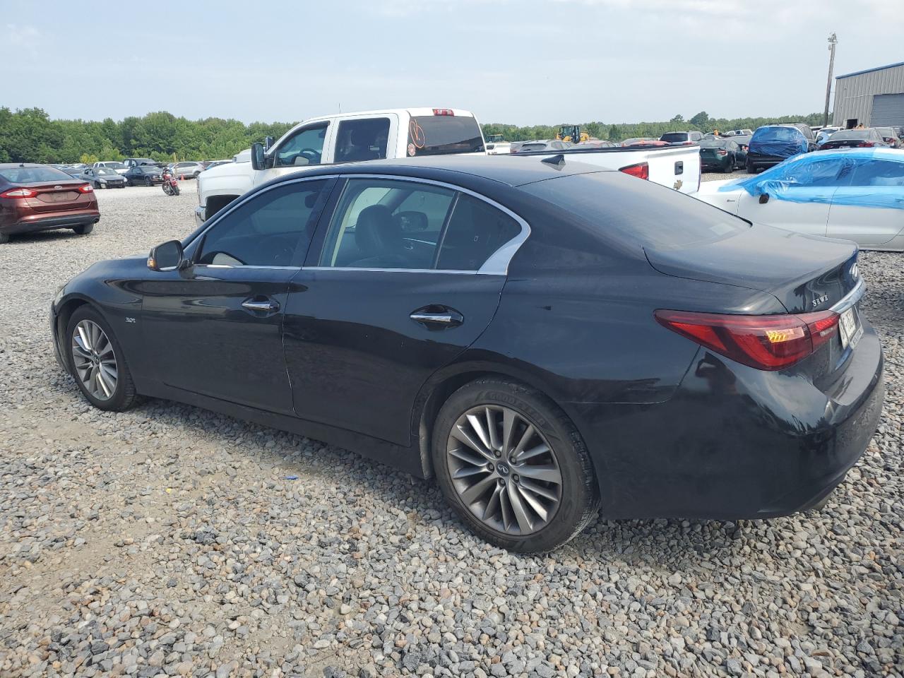 2018 Infiniti Q50 Luxe Black vin: JN1EV7APXJM592063