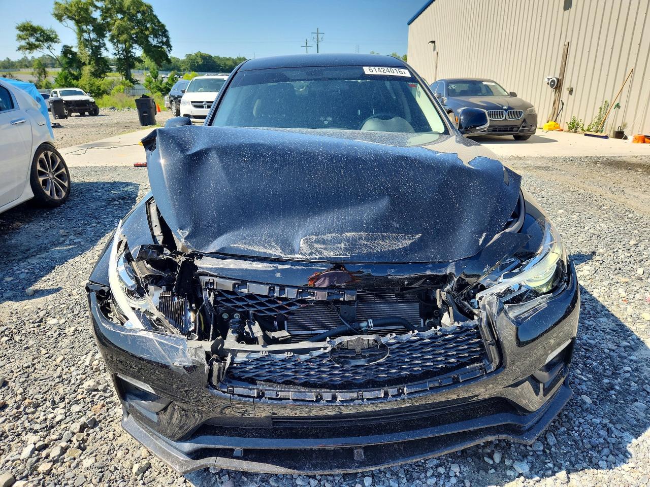 2021 Infiniti Q50 Pure Black vin: JN1EV7APXMM702629