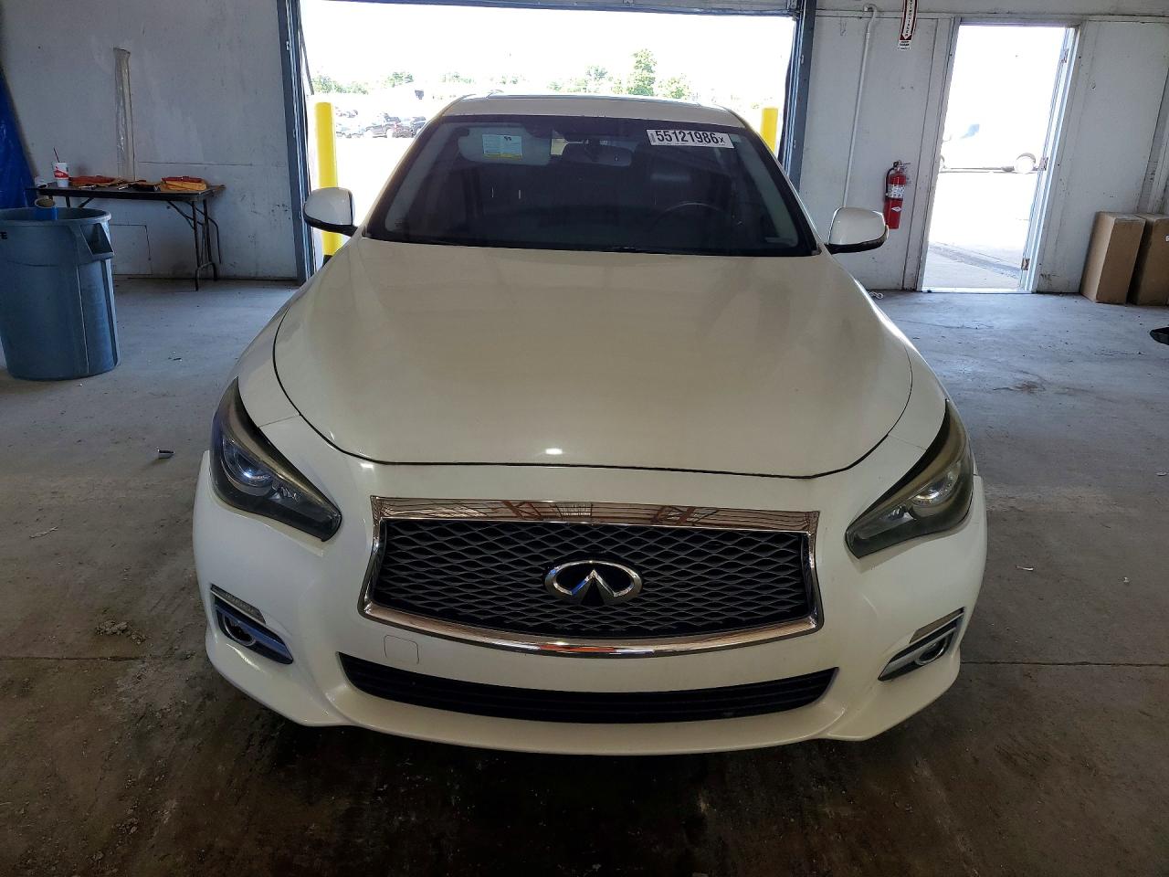 2017 Infiniti Q50 3.0t Signature Edition White vin: JN1EV7AR0HM838355