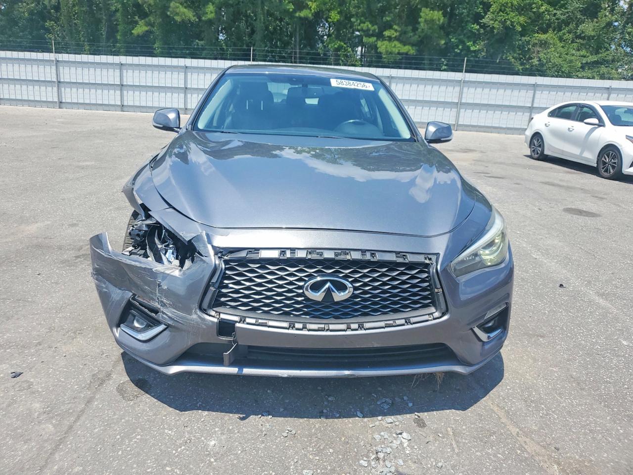 2020 Infiniti Q50 3.0t Luxe Серый vin: JN1EV7AR0LM250075