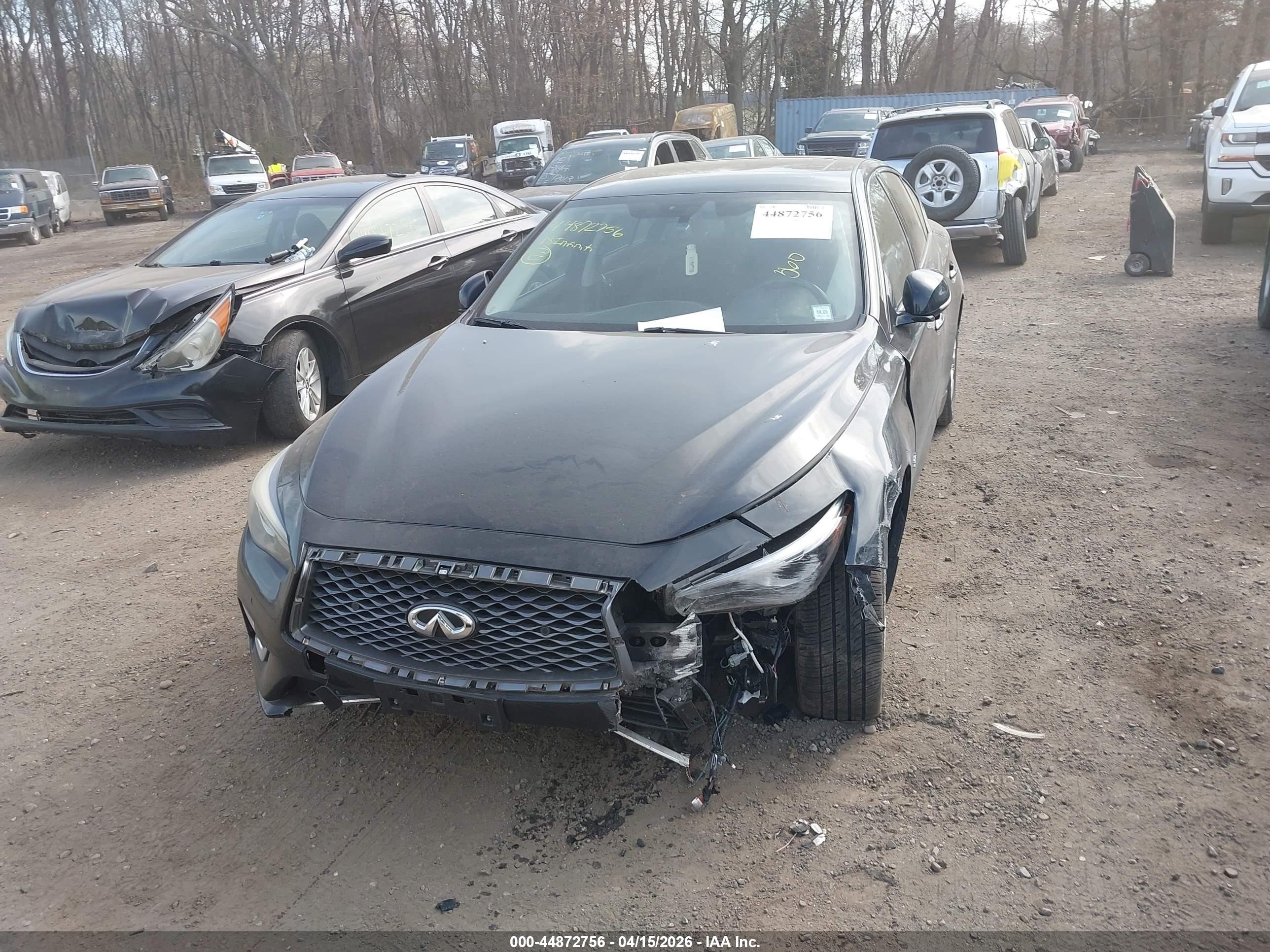 2018 Infiniti Q50 3.0t Luxe Black vin: JN1EV7AR1JM434177