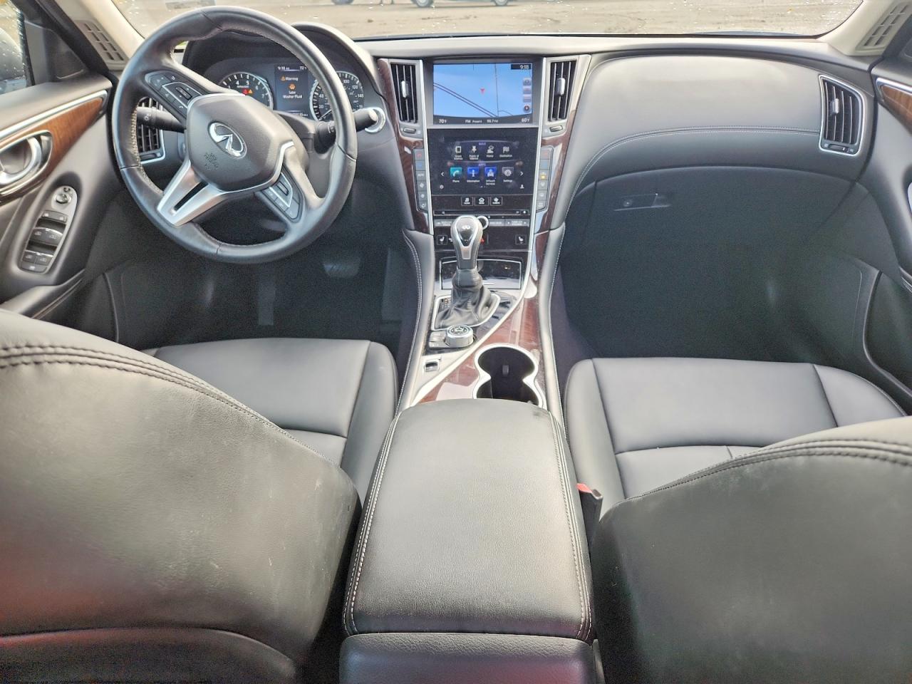 2018 Infiniti Q50 3.0t Luxe Silver vin: JN1EV7AR1JM439475
