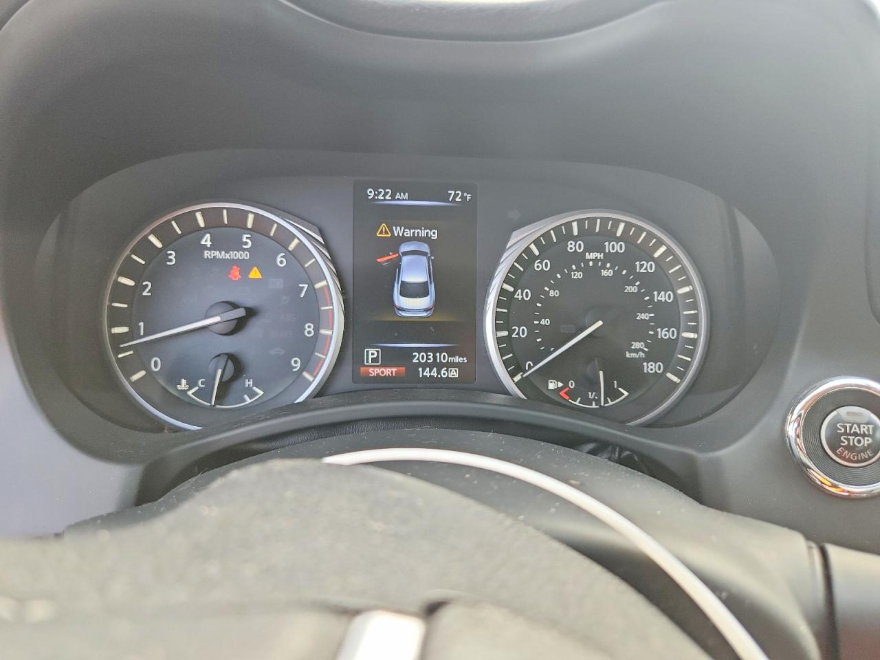 2018 Infiniti Q50 3.0t Luxe Silver vin: JN1EV7AR1JM439475