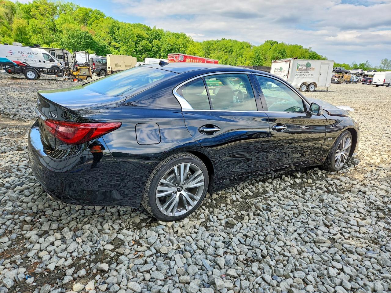2019 Infiniti Q50 3.0t Sport Black vin: JN1EV7AR1KM591760