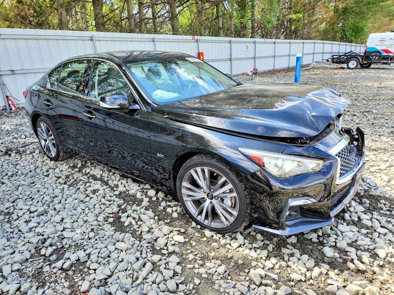 2019 Infiniti Q50 3.0t Sport Black vin: JN1EV7AR1KM591760