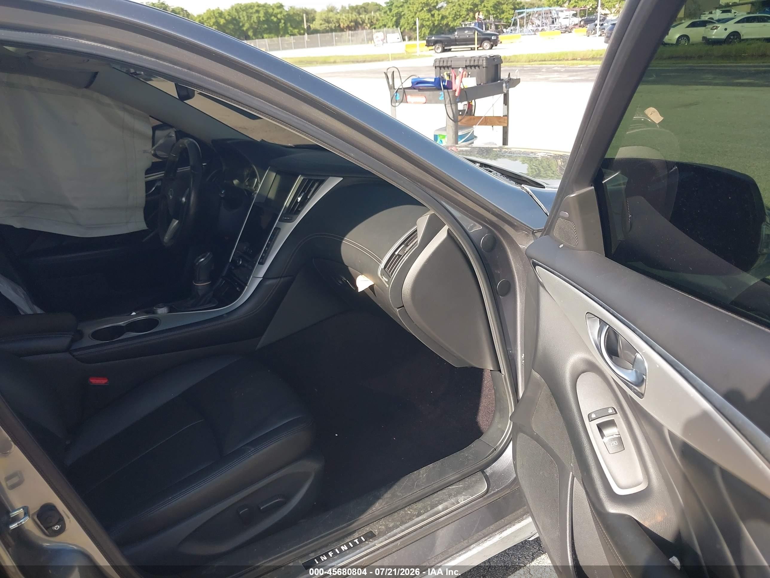 2020 Infiniti Q50 Luxe Awd Gray vin: JN1EV7AR1LM251008