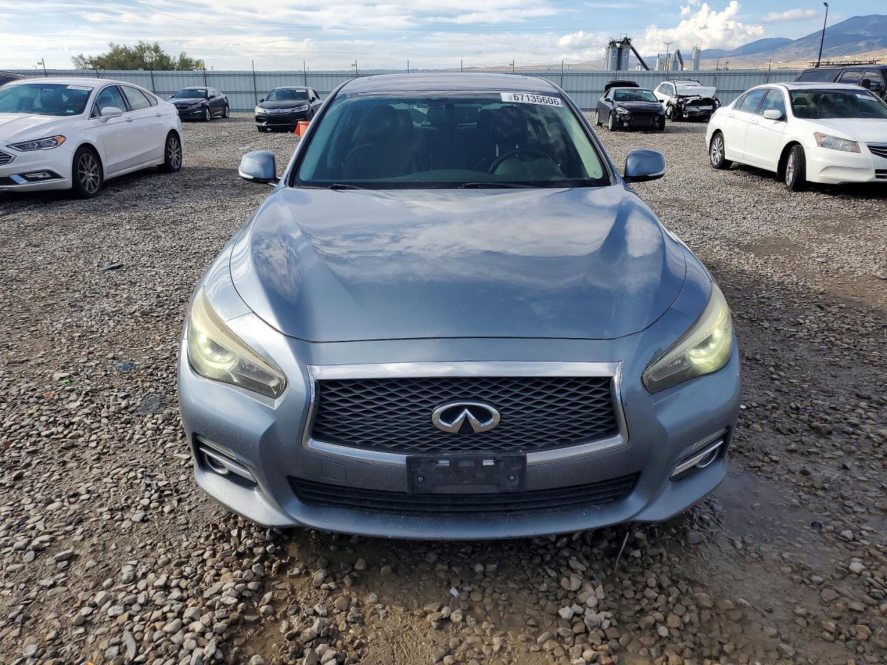 2017 Infiniti Q50 3.0t Signature Edition Blue vin: JN1EV7AR2HM840365