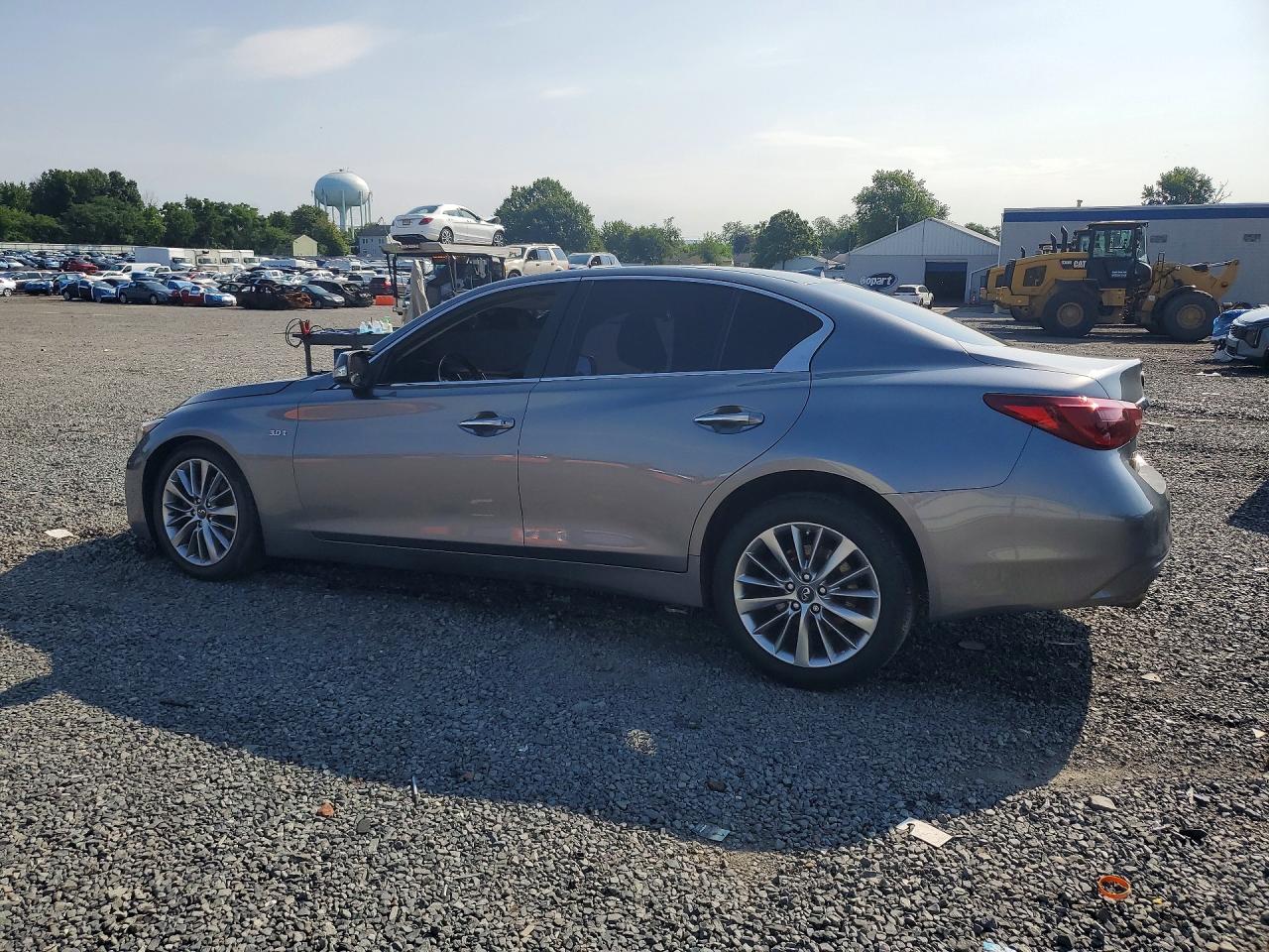2018 Infiniti Q50 3.0t Luxe Gray vin: JN1EV7AR2JM431465