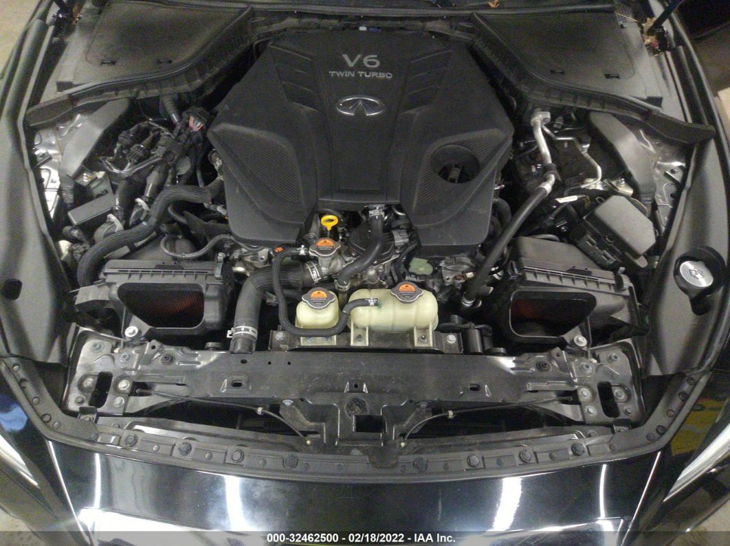 2019 Infiniti Q50 3.0t Signature Edition Black vin: JN1EV7AR2KM590827