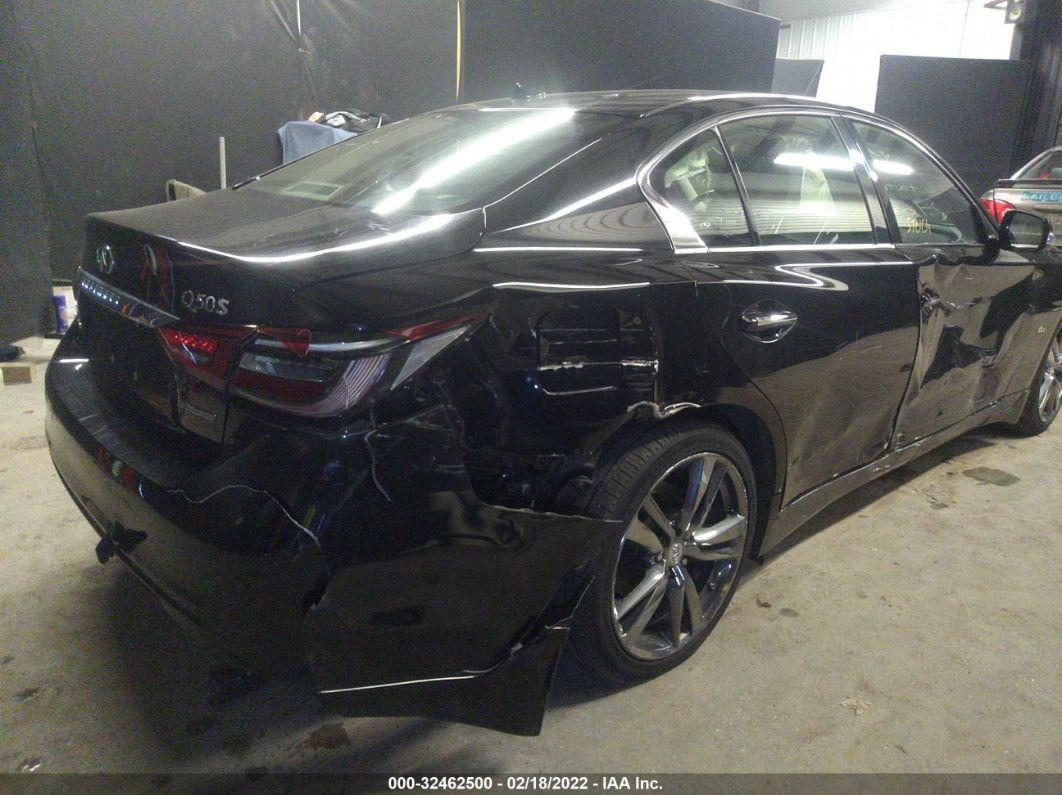 2019 Infiniti Q50 3.0t Signature Edition Black vin: JN1EV7AR2KM590827