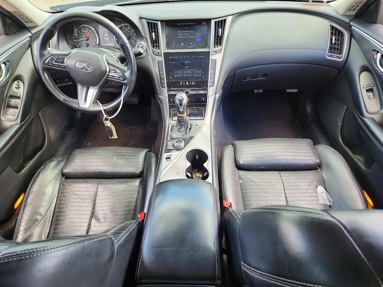 2019 Infiniti Q50 3.0t Signature Edition Black vin: JN1EV7AR2KM590827