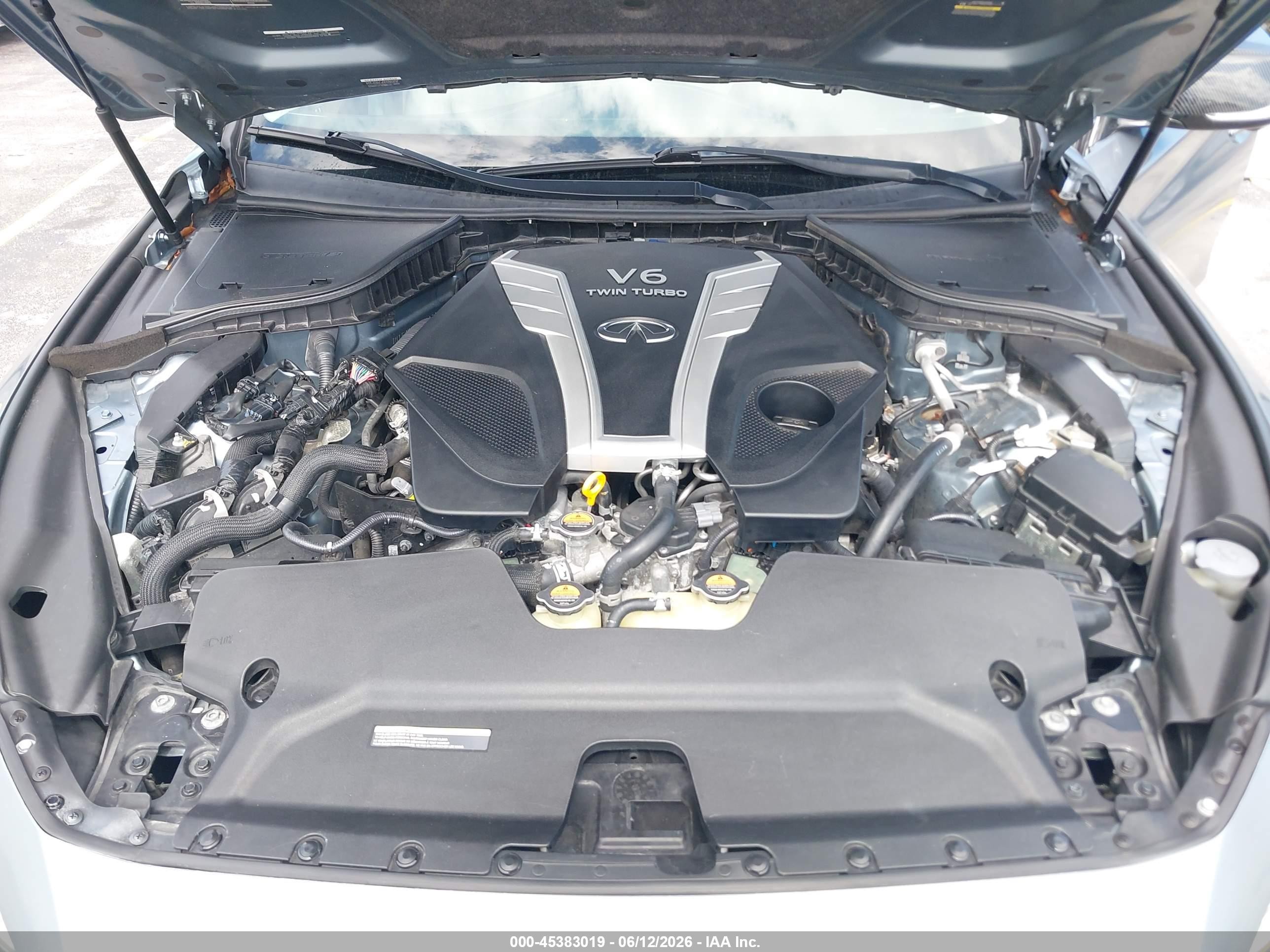 2018 Infiniti Q50 3.0t Luxe Blue vin: JN1EV7AR3JM443690
